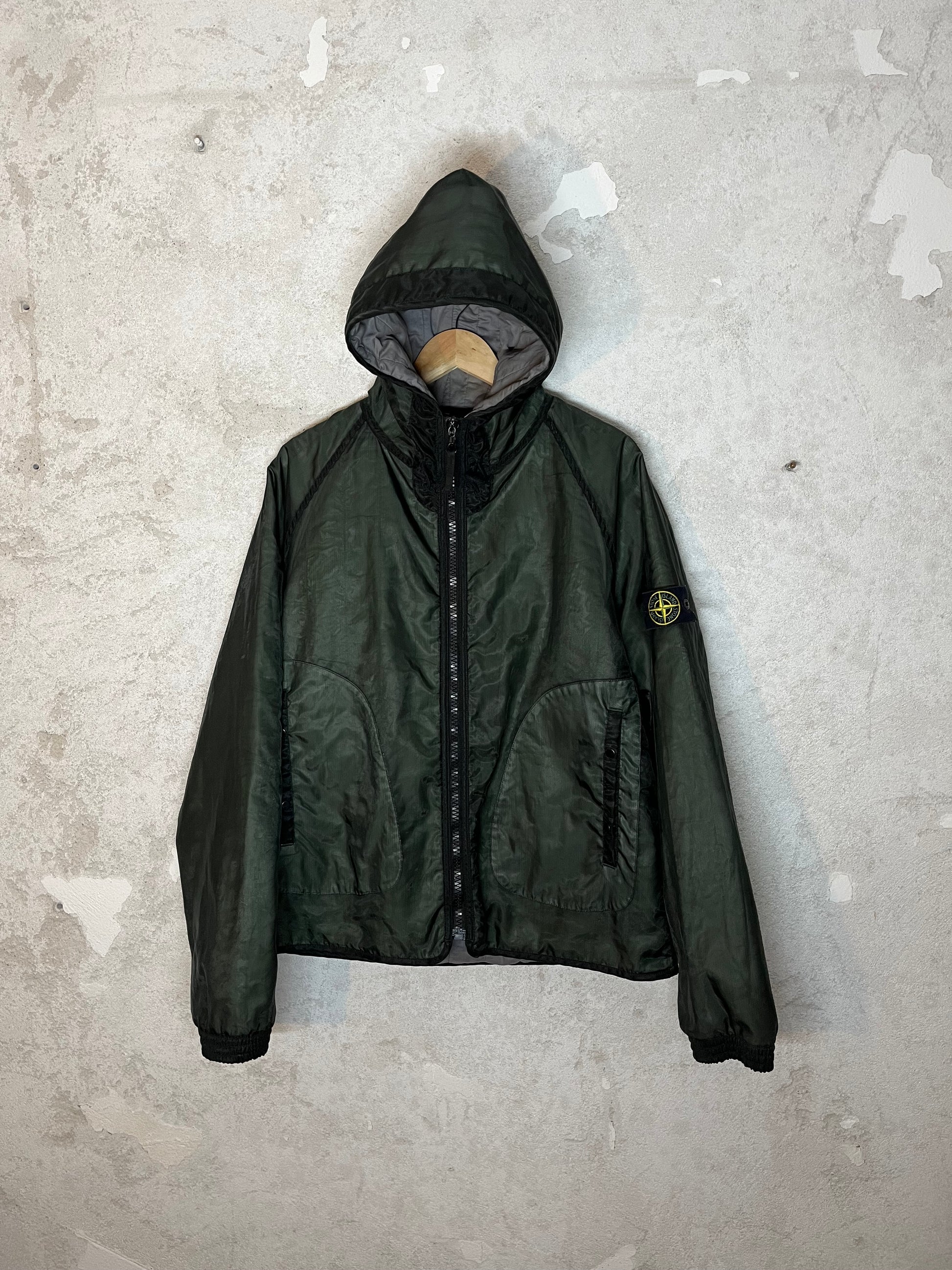 Stone Island Monofilament SS’03 vintage jacket green