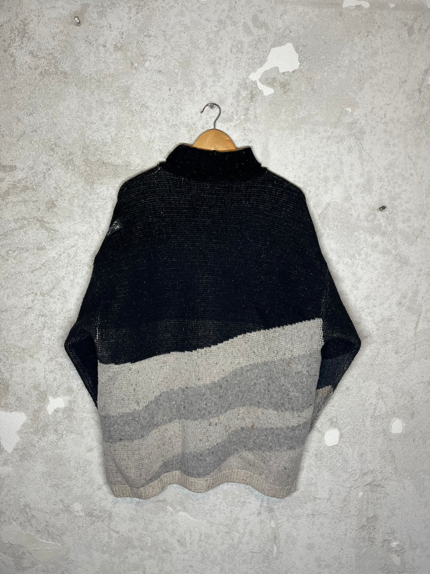 Oxbow heavy knit ski snowboard sweater - L