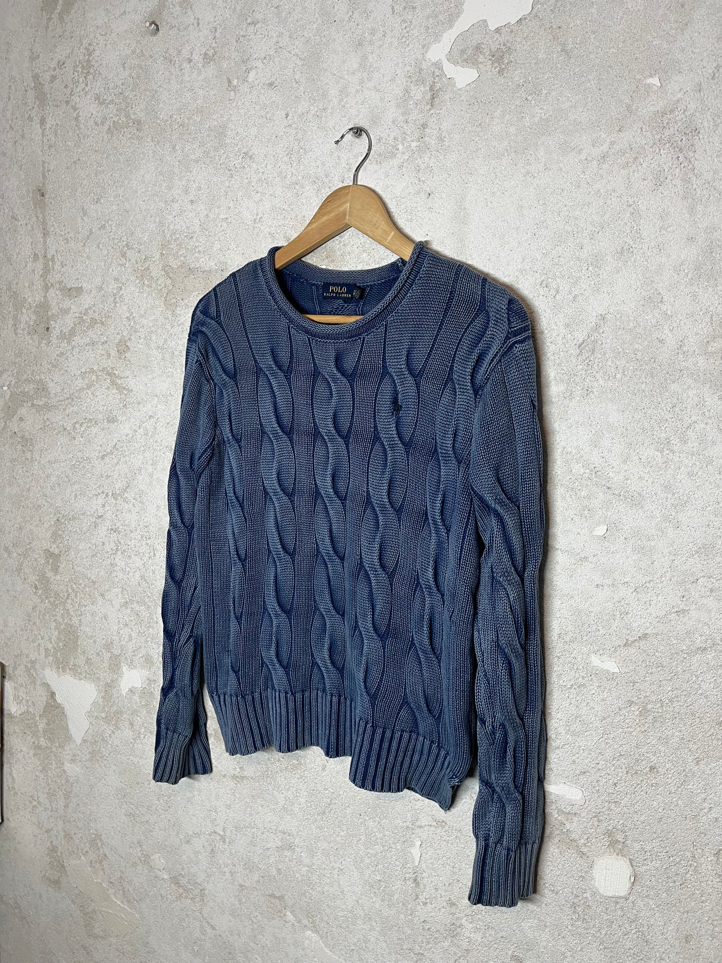 Ralph Lauren cable knit sweatshirt - XS