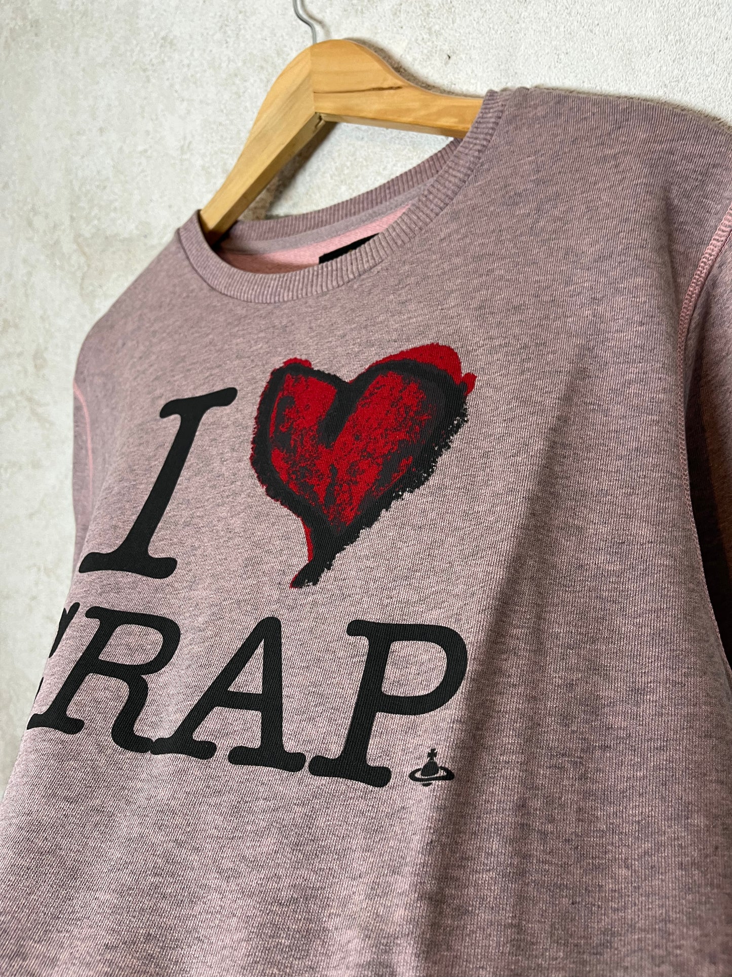 Vivienne Westwood ''I love crap'' sweatshirt AW'15 - M