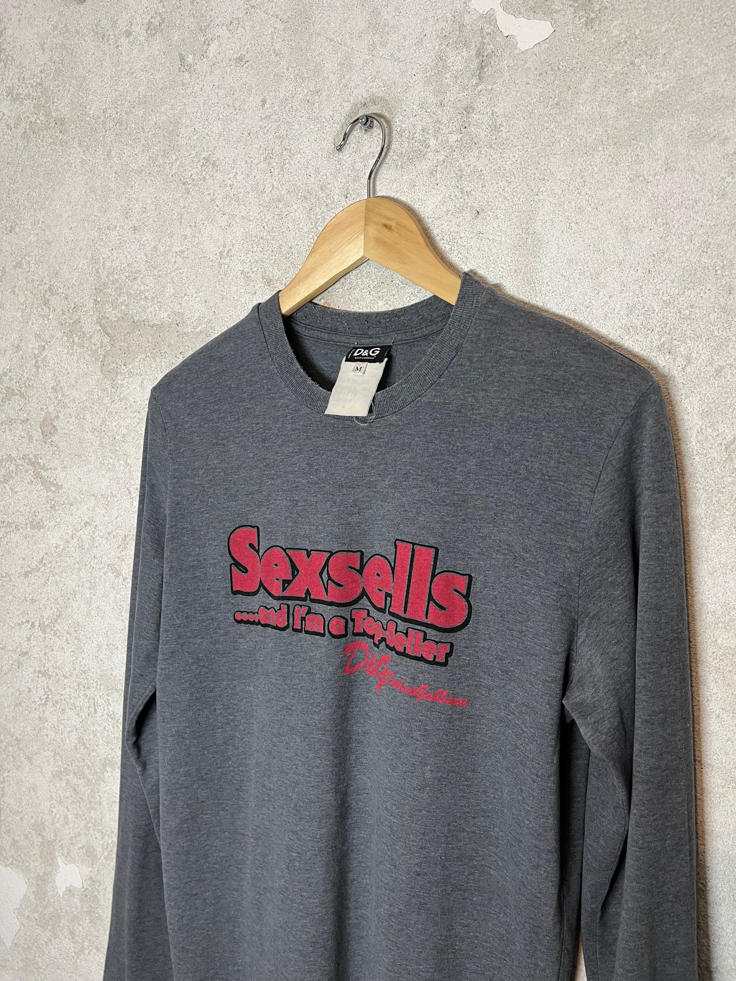 Dolce & Gabbana “sex sells” longsleeve - M