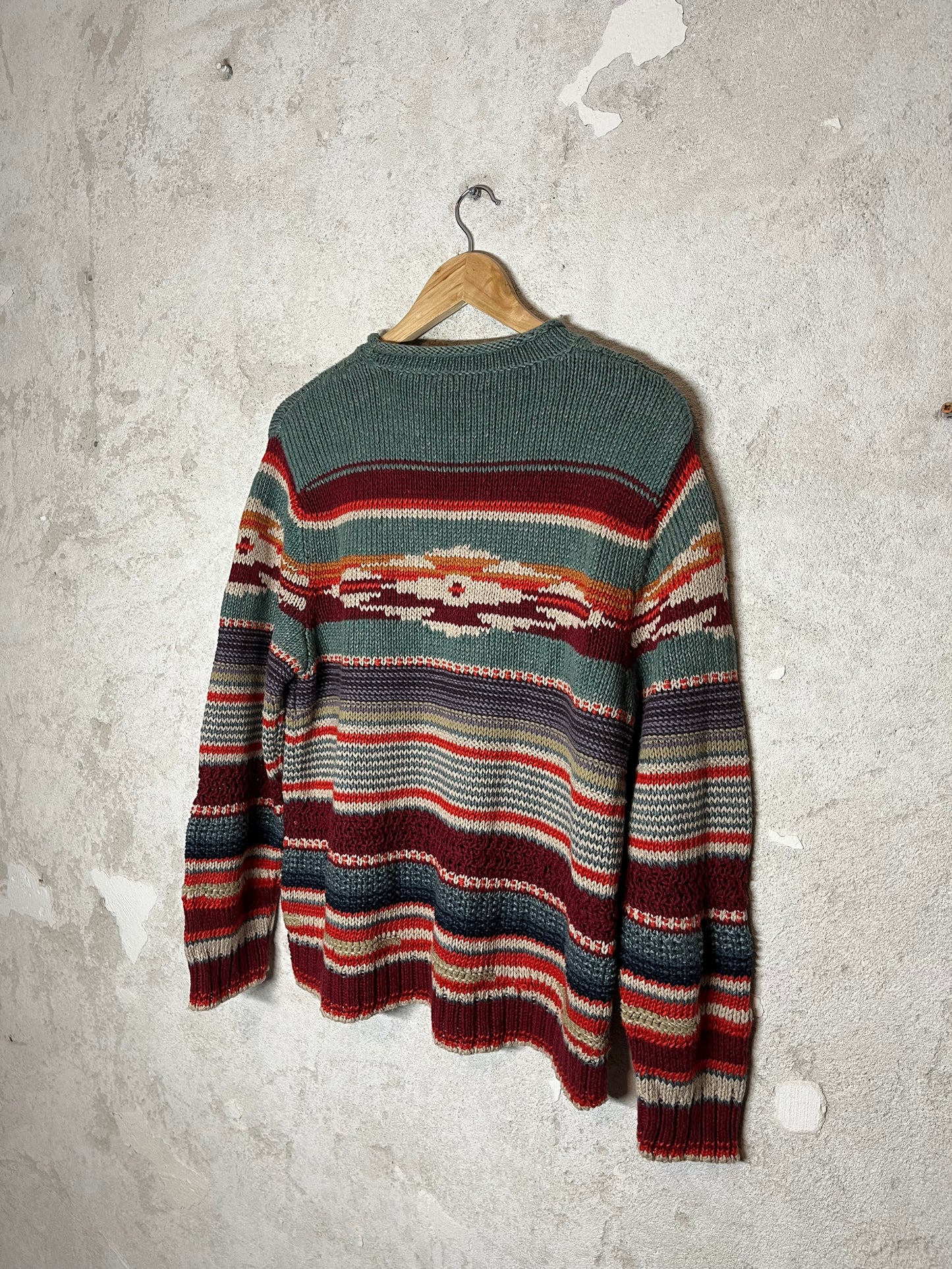 Ralph Lauren aztec multicolor knit sweater - M