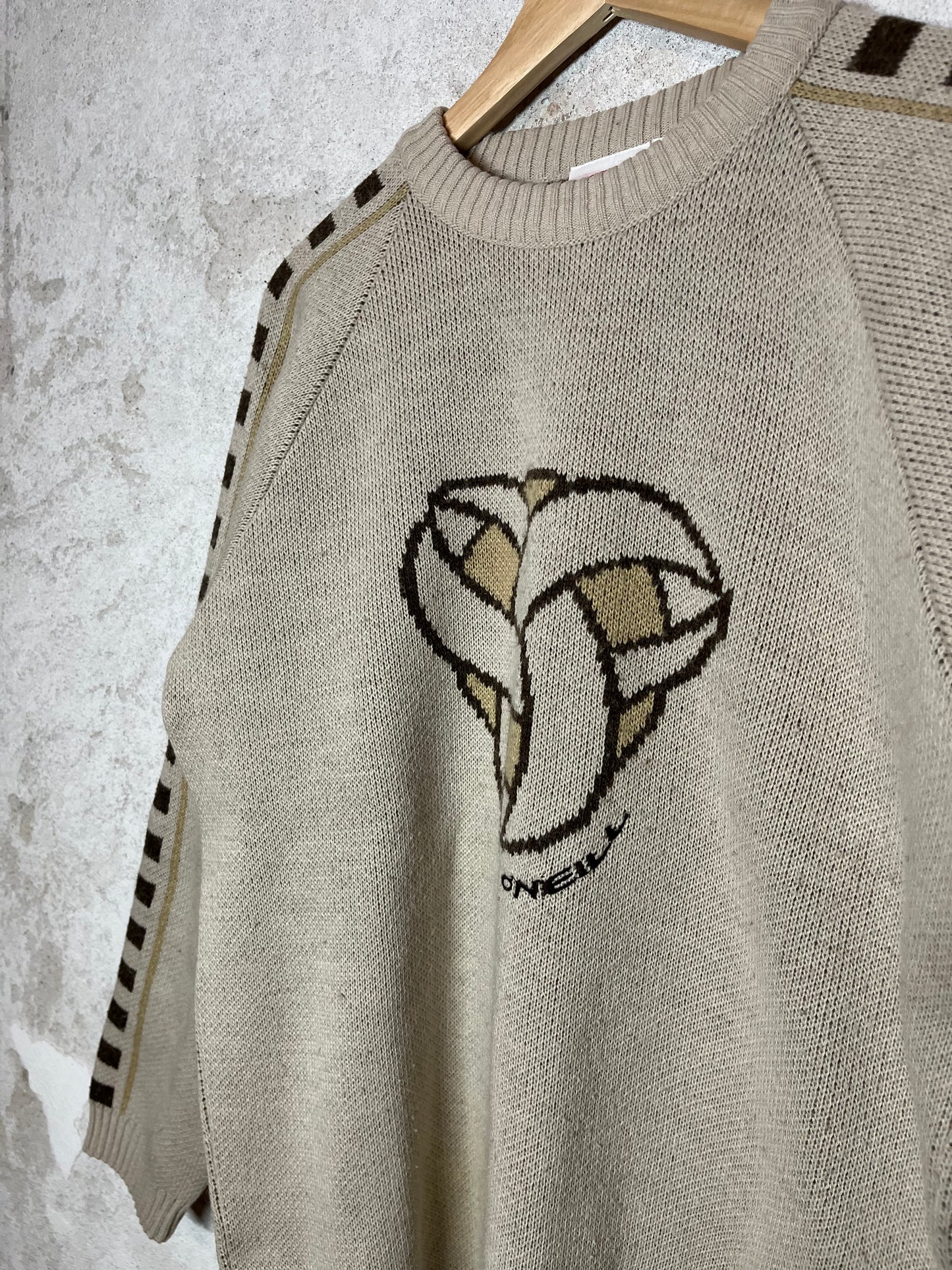 O'neill vintage 2000s ski snowboard winter knit sweater - M