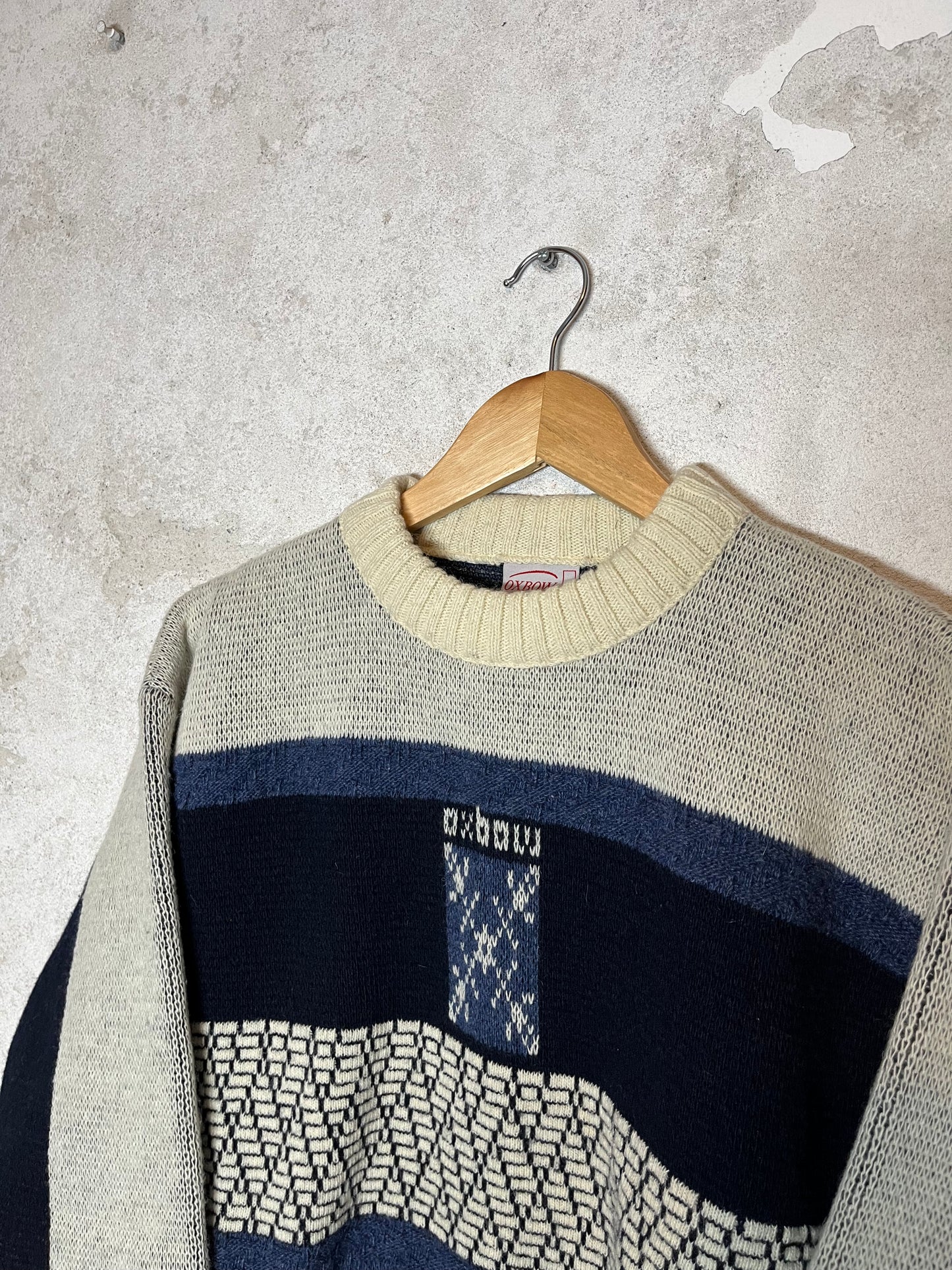 Oxbow 2000s vintage ski snowboard knit sweater - S