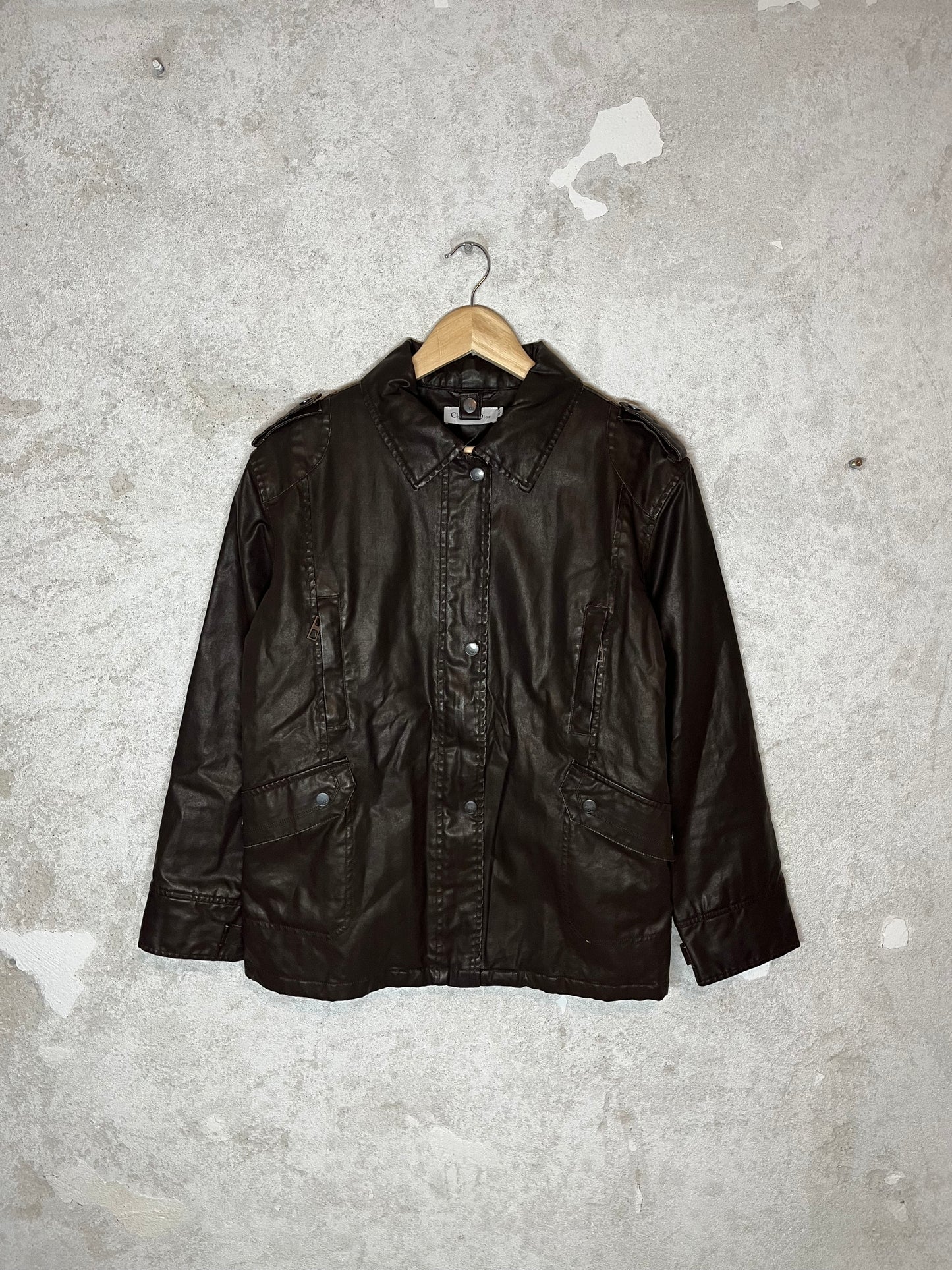 Christian Dior vintage waxed cotton jacket - S