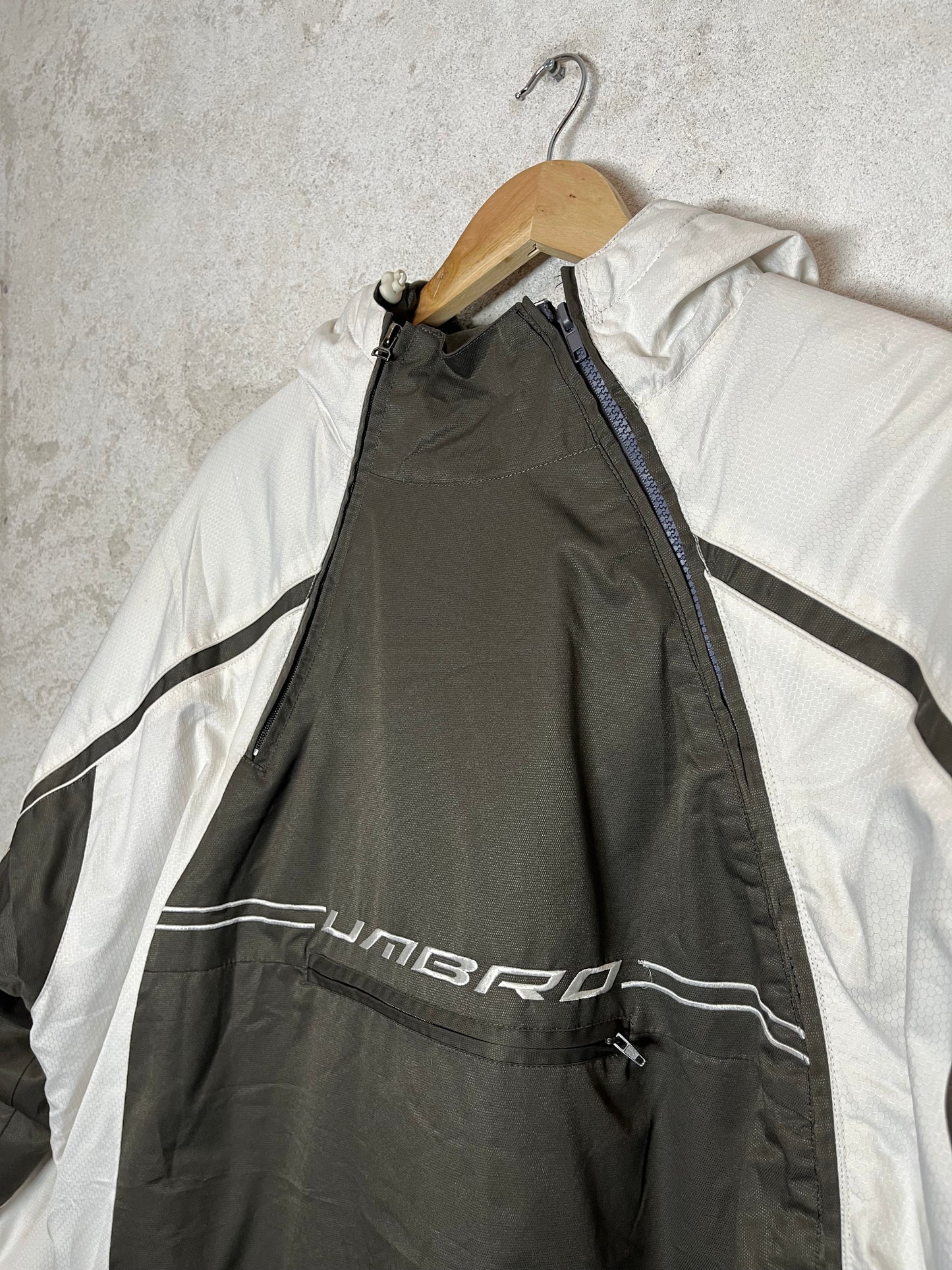 Umbro vintage soccer football pull over anorak jacket - XL