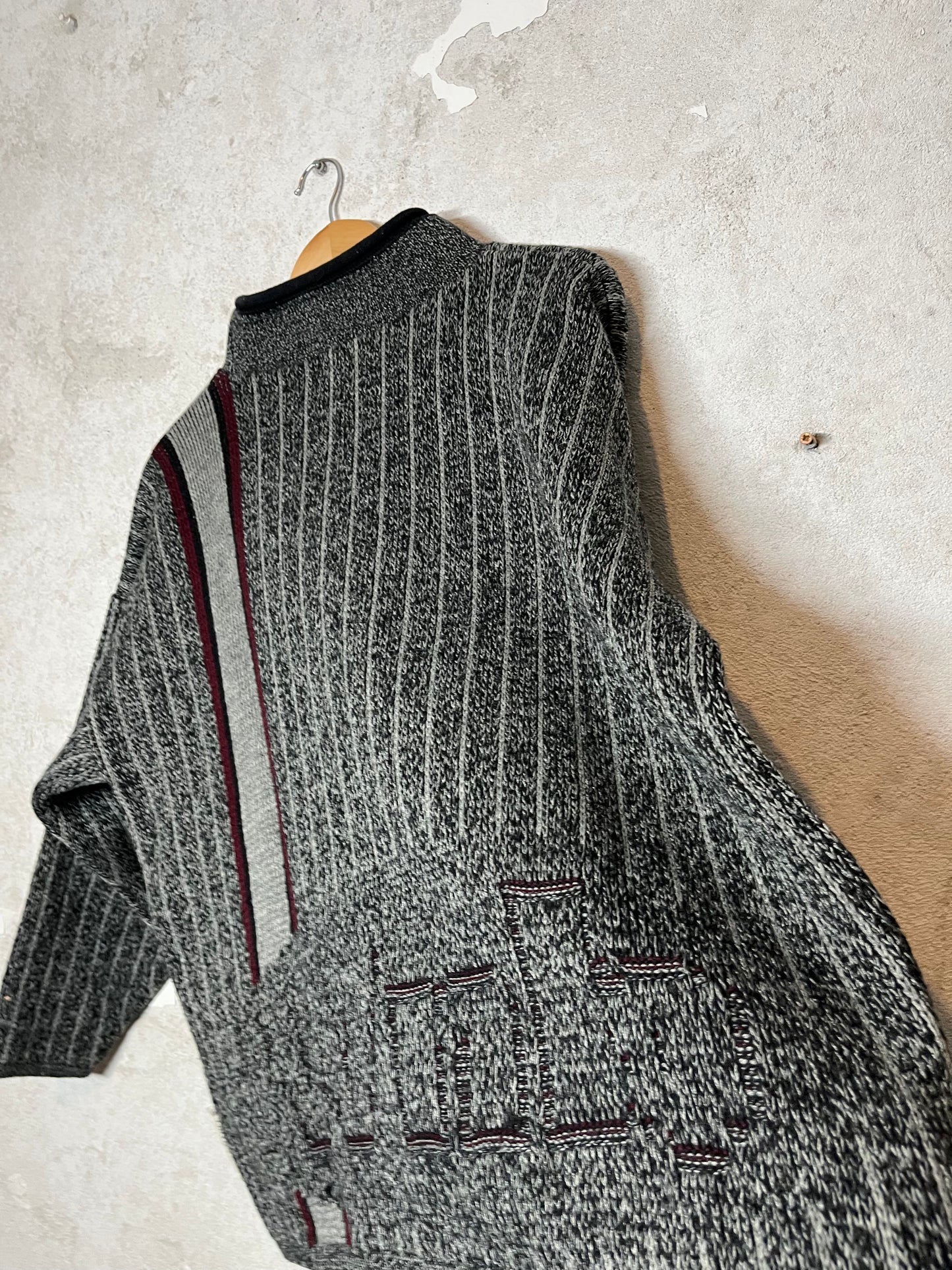 WNB Wannabee heavy knit ski snowboard sweater - S