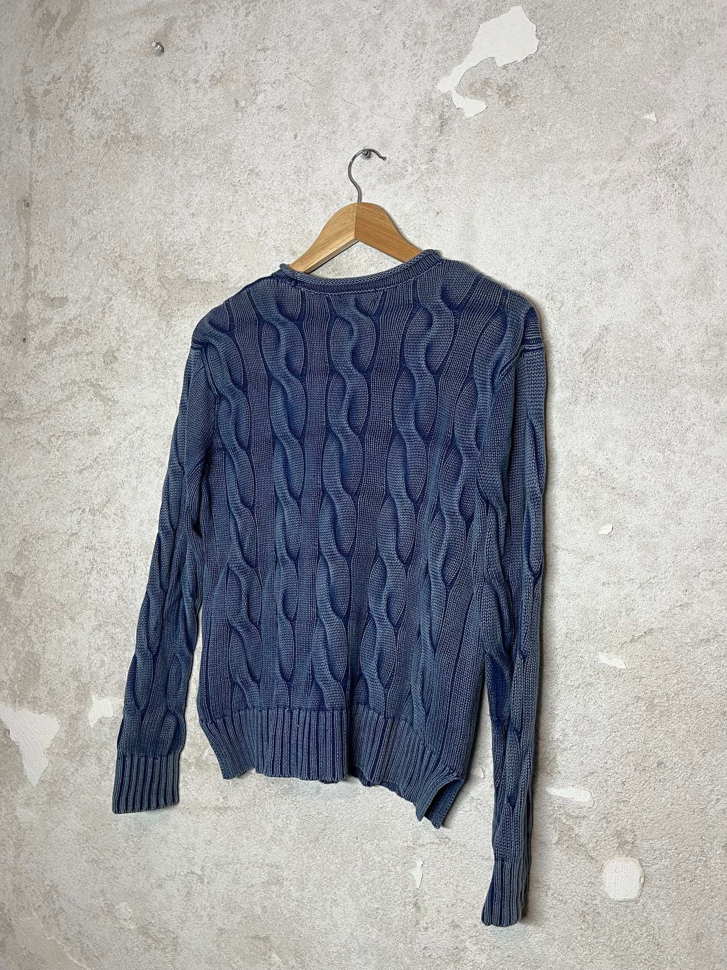 Ralph Lauren cable knit sweatshirt - XS