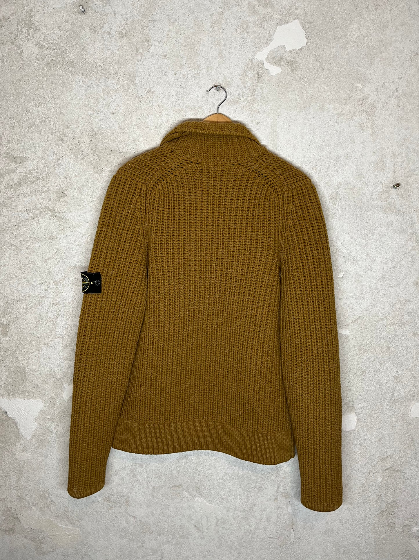 Stone Island heavy knitted sweater - L