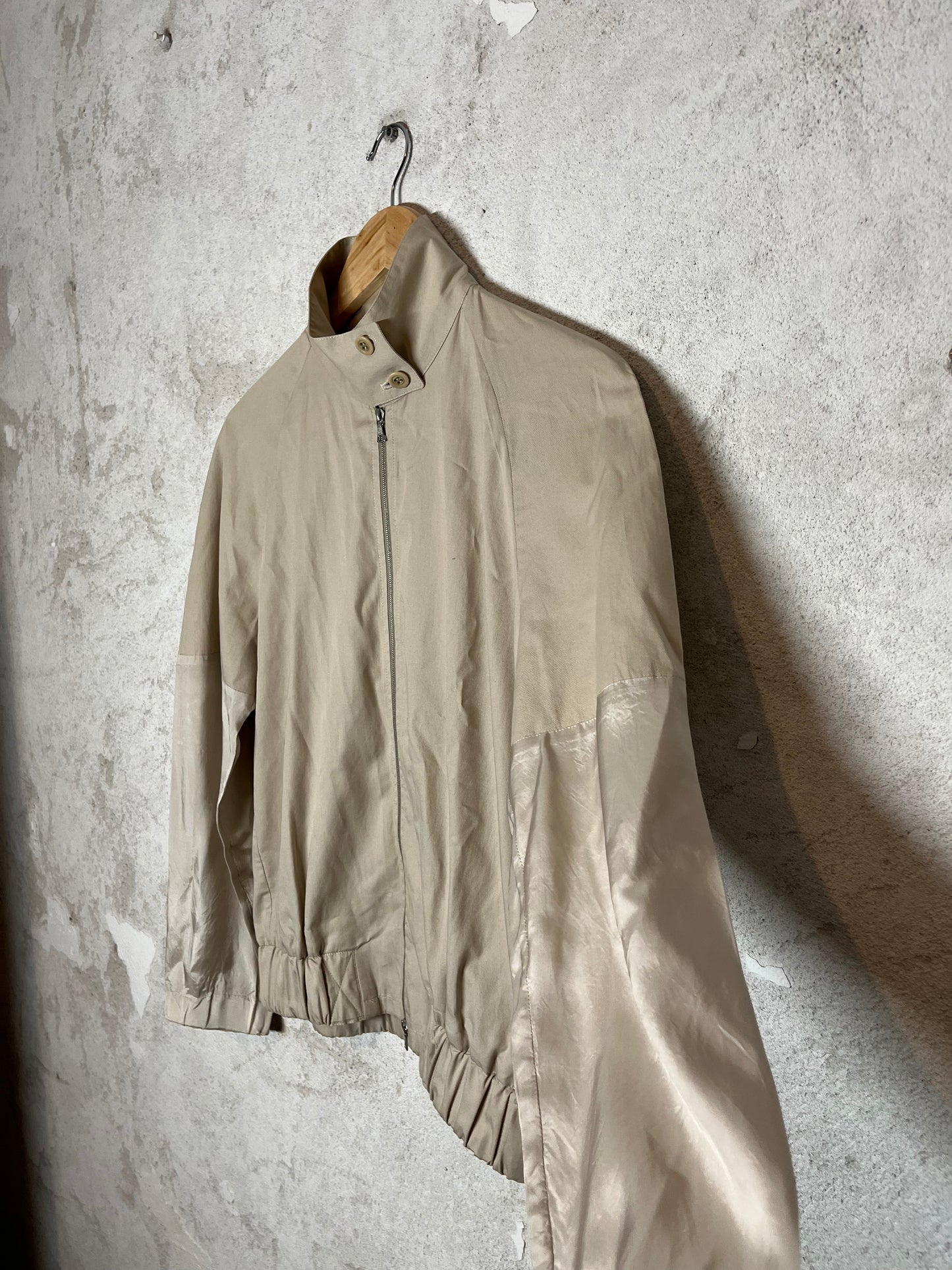 Dries van Noten canvas/satin lightweight jacket - M