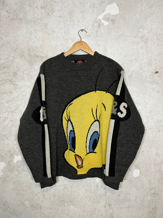 Looney Tunes Titi vintage heavy knit sweater - M