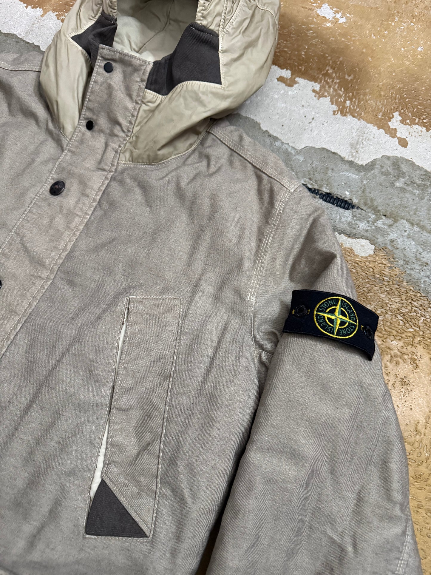 Stone Island vintage winter jacket parka - XL