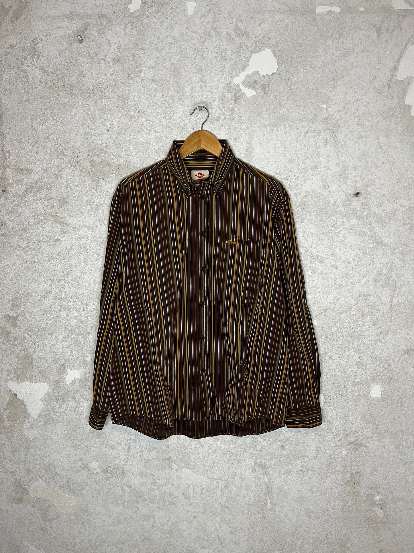 Lee Jeans vintage striped overshirt - L