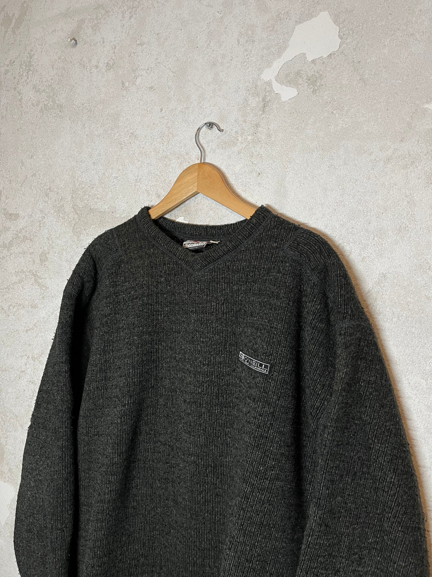 O’neill heavy knit V neck sweatshirt - XL