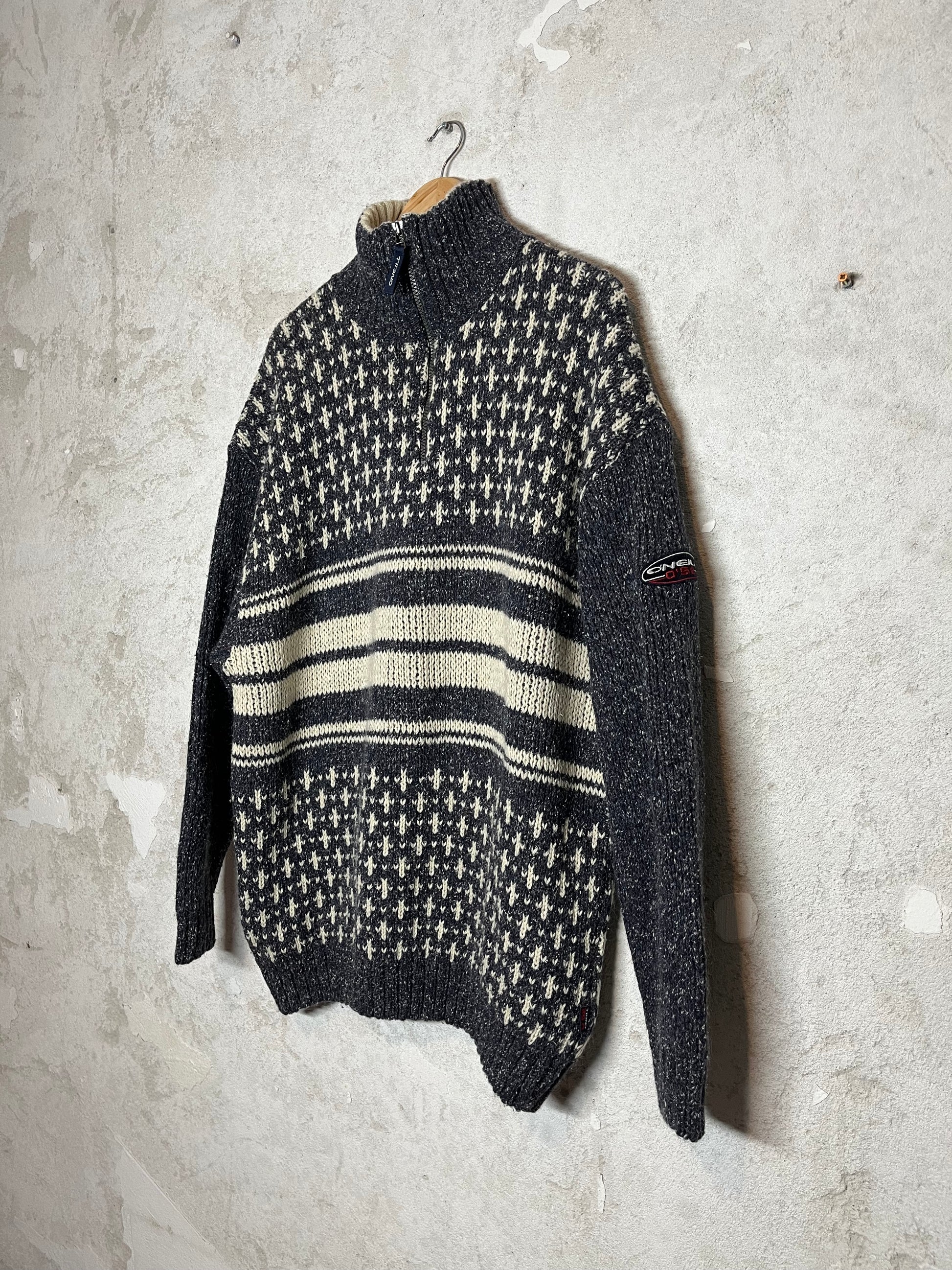 O'neill vintage 90s heavy knit retro ski snowboard sweater