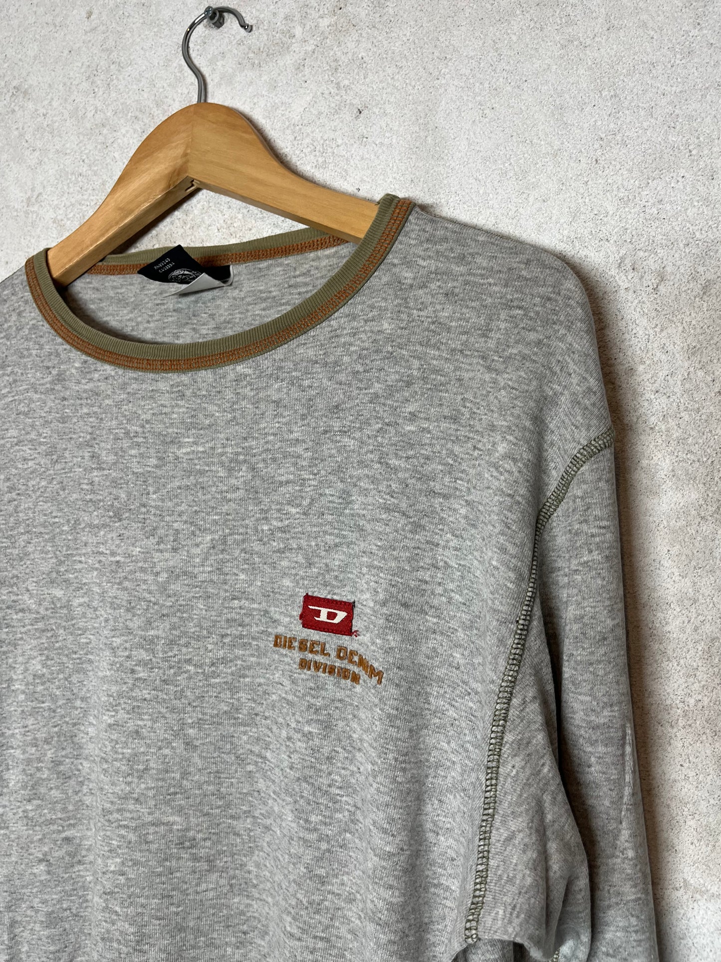 Diesel vintage 2000s longsleeve t-shirt - L