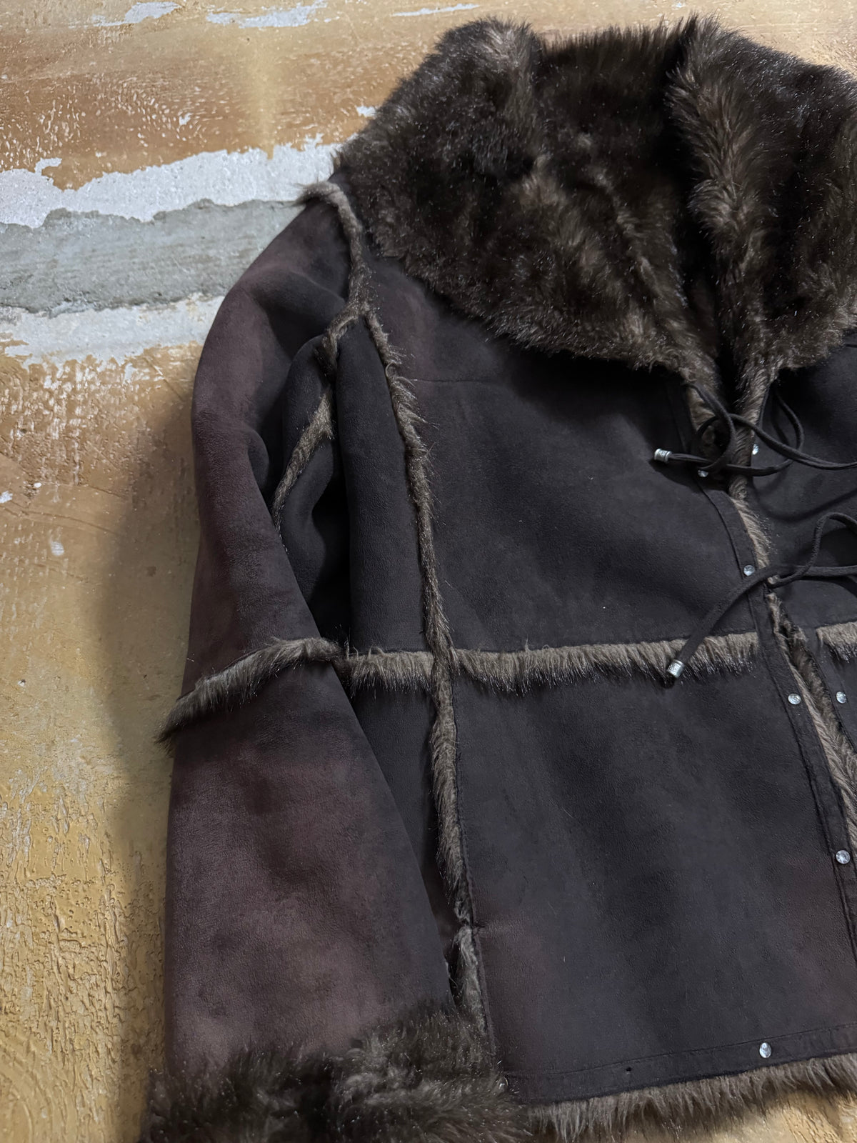 Balmain vintage fur jacket - M