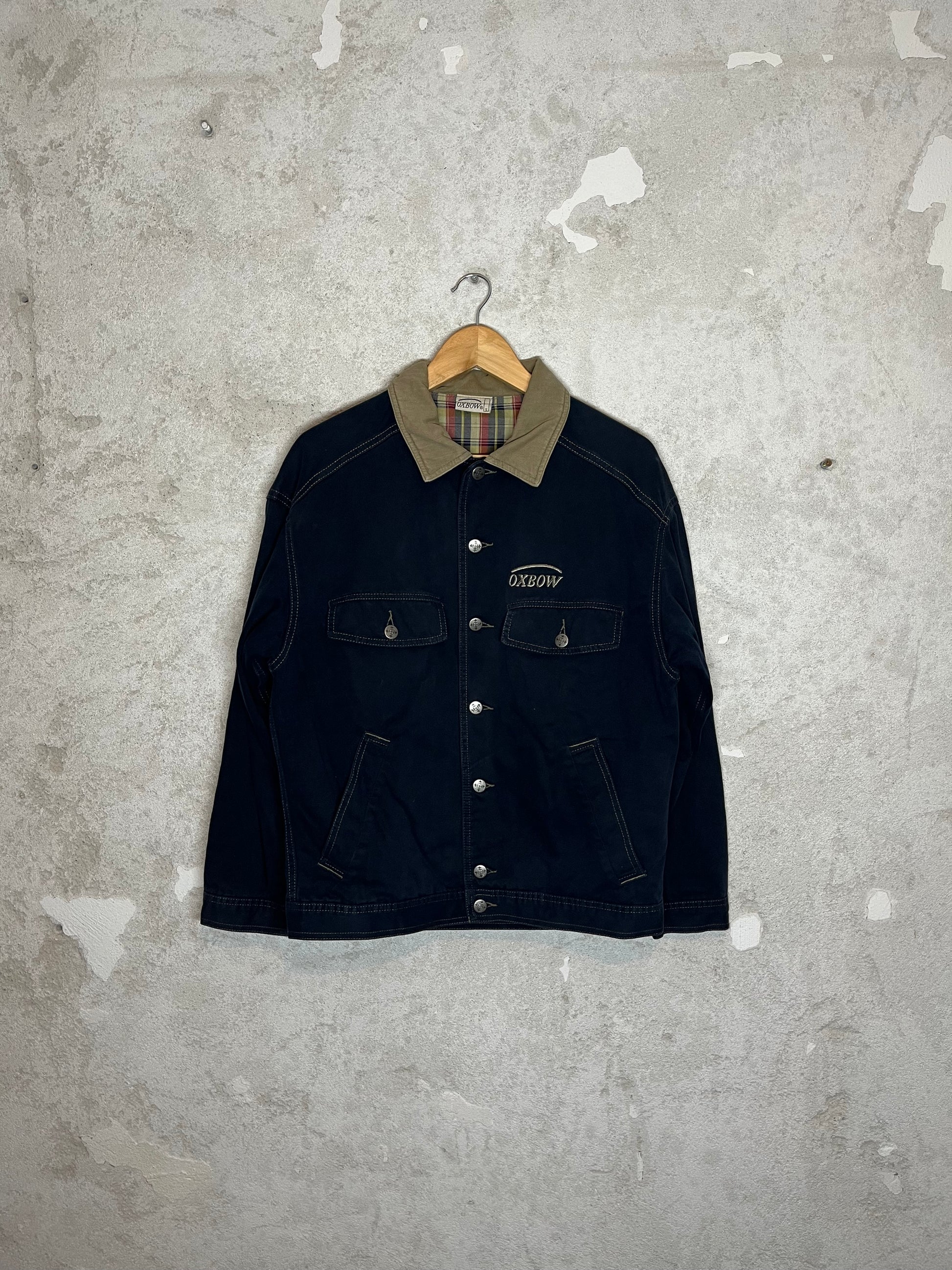 Oxbow vintage retro 2000s 90s y2k worker canvas jacket