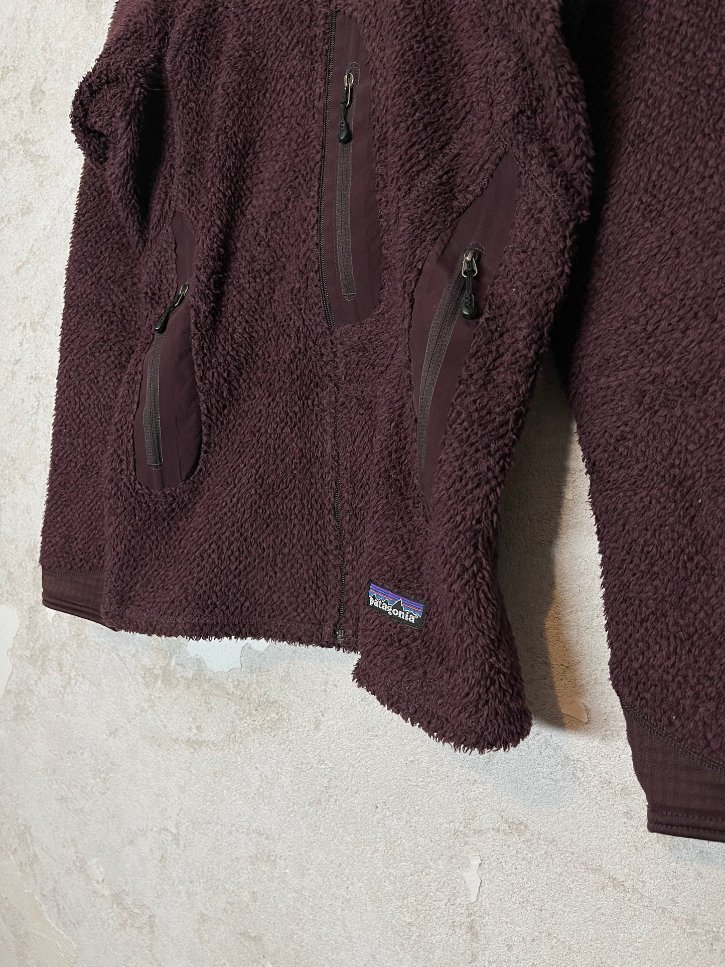 Patagonia fleece zip-up sweatshirt