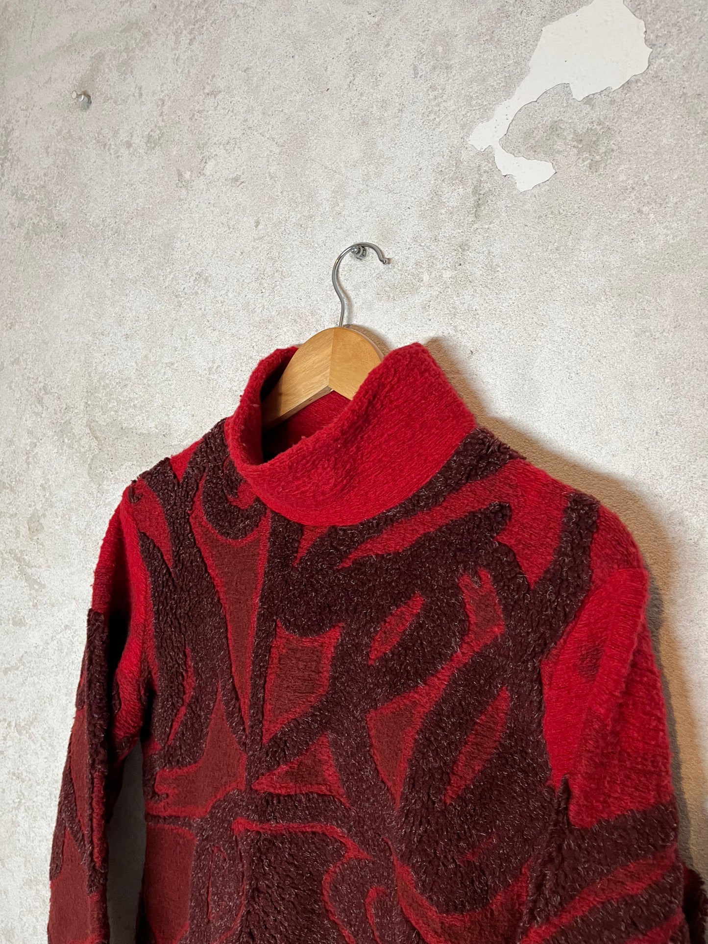 Oxbow vintage fleece ski snowboard sweater - XS