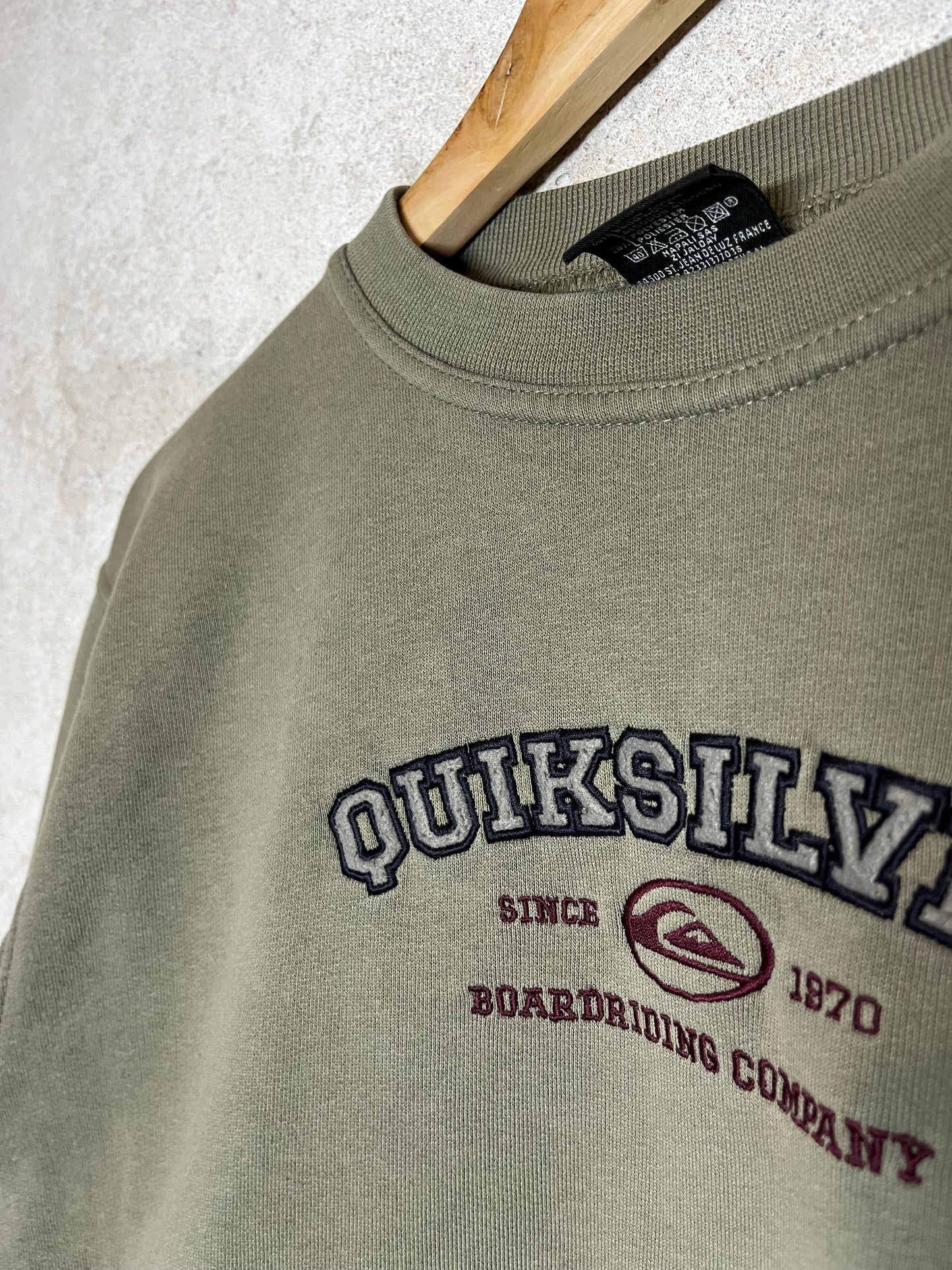 Quiksilver vintage retro 90s 2000s sweatshirt - XS