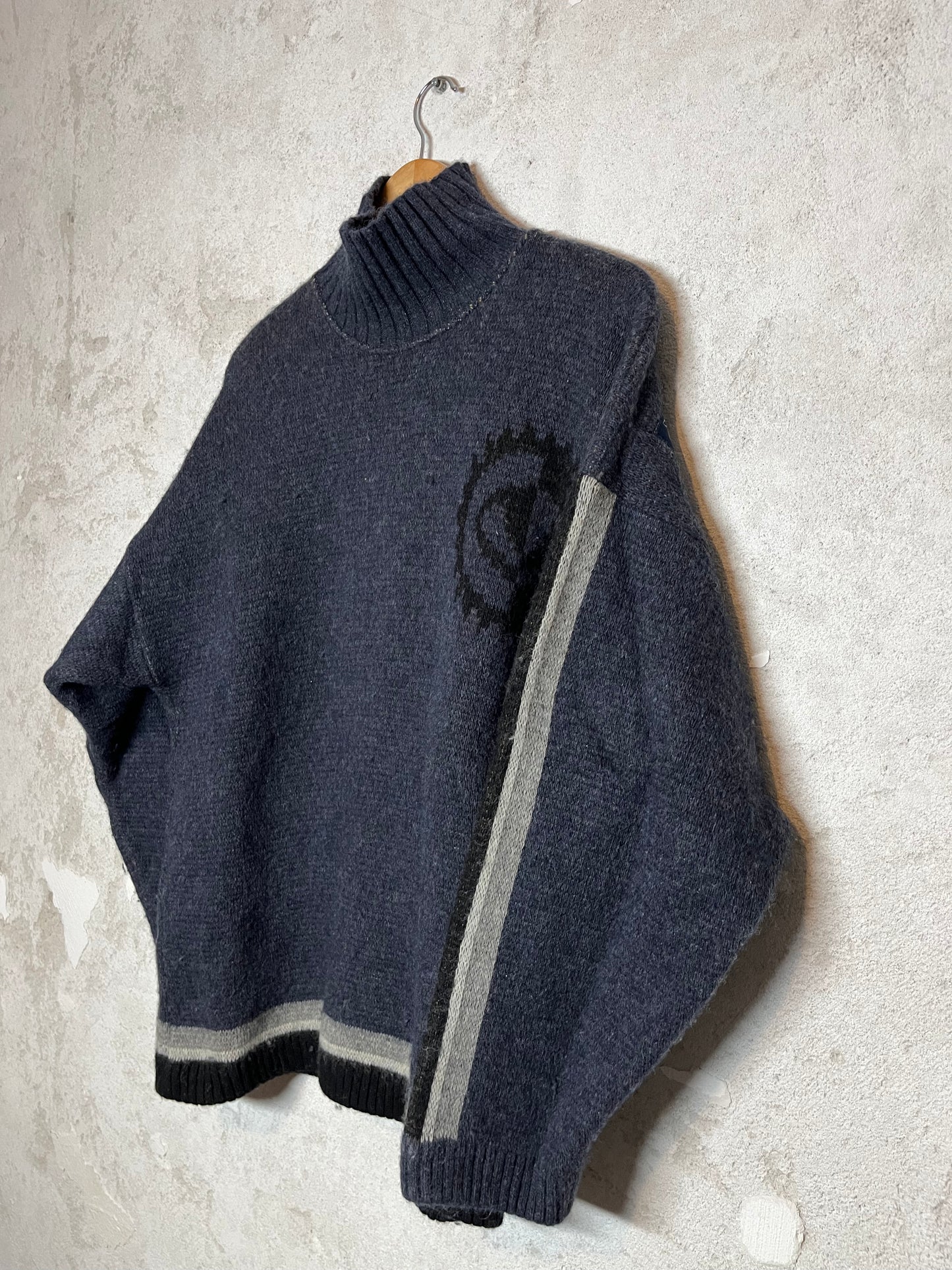 Oxbow heavy knit ski snowboard sweater - S