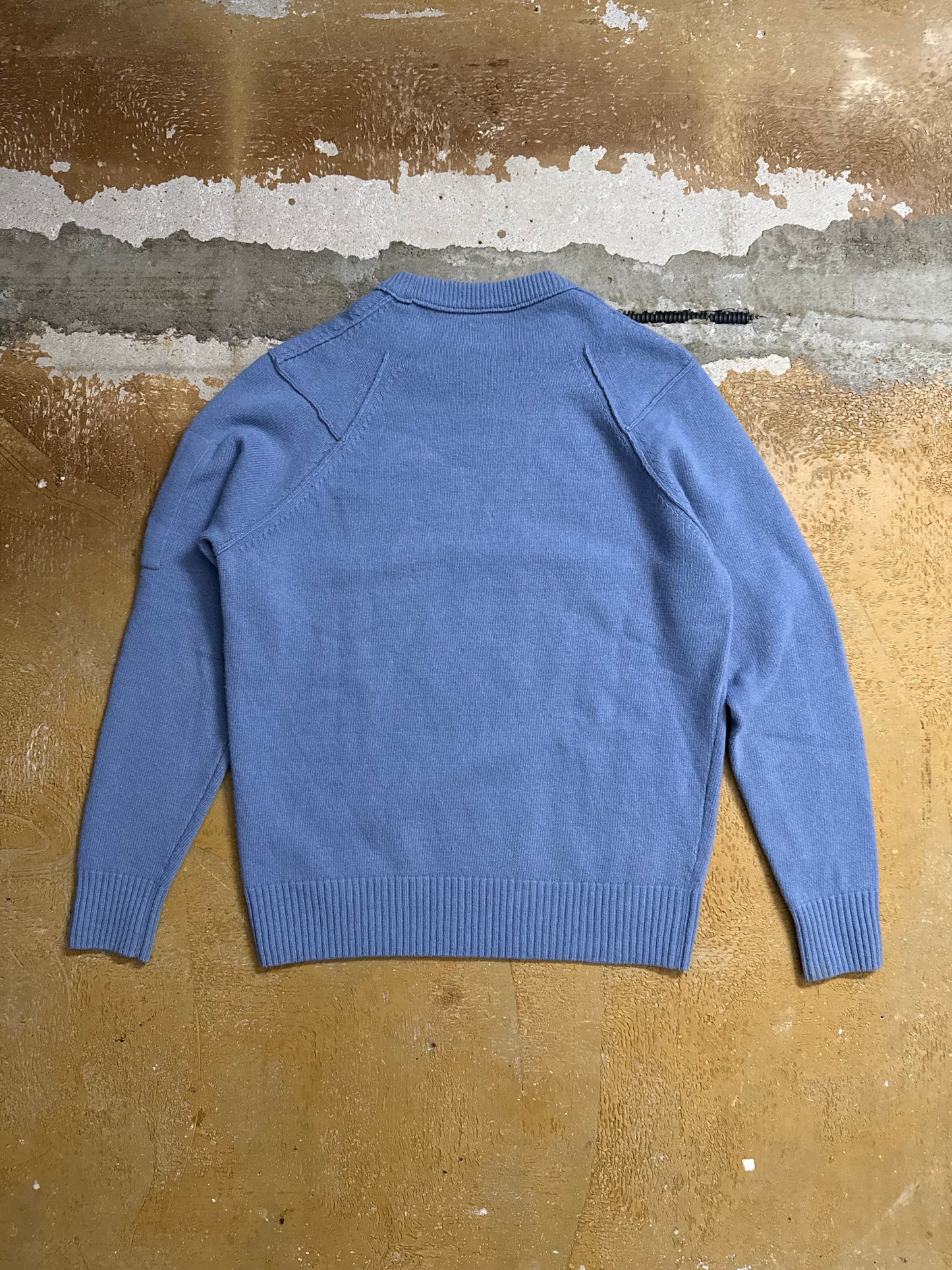 CP company lambswool knit lense sweater - M