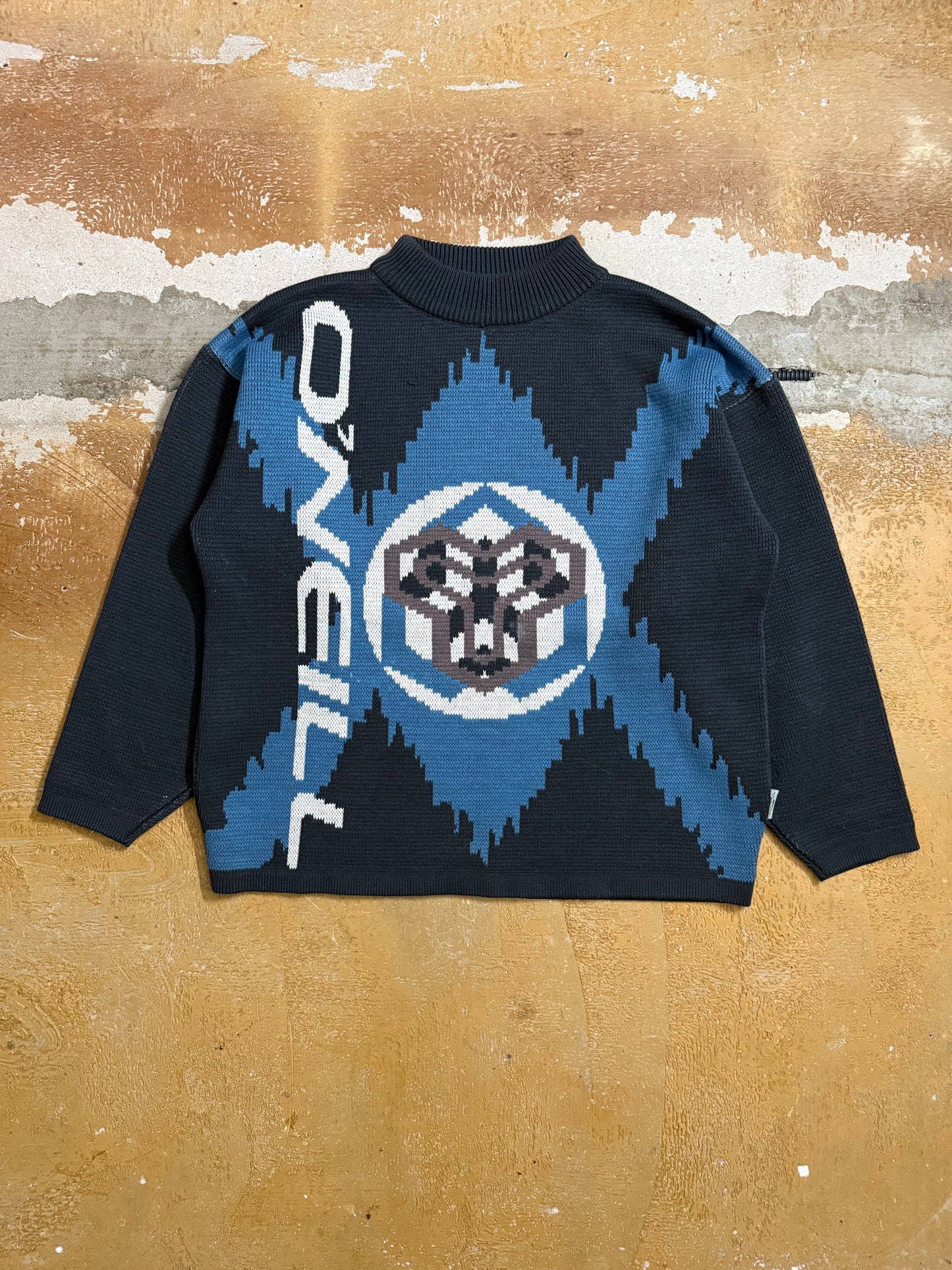 O’neill vintage retro heavy knit sweater - M