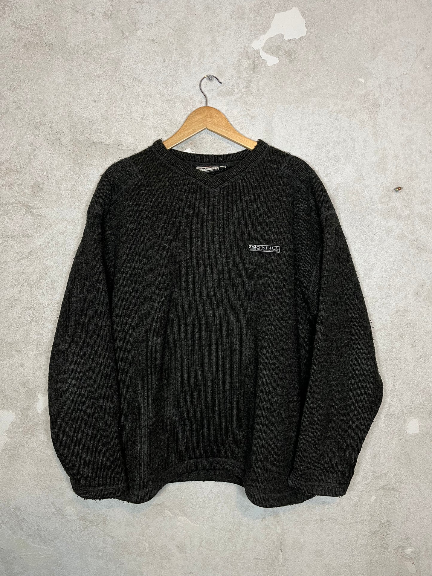 O’neill heavy knit V neck sweatshirt - XL