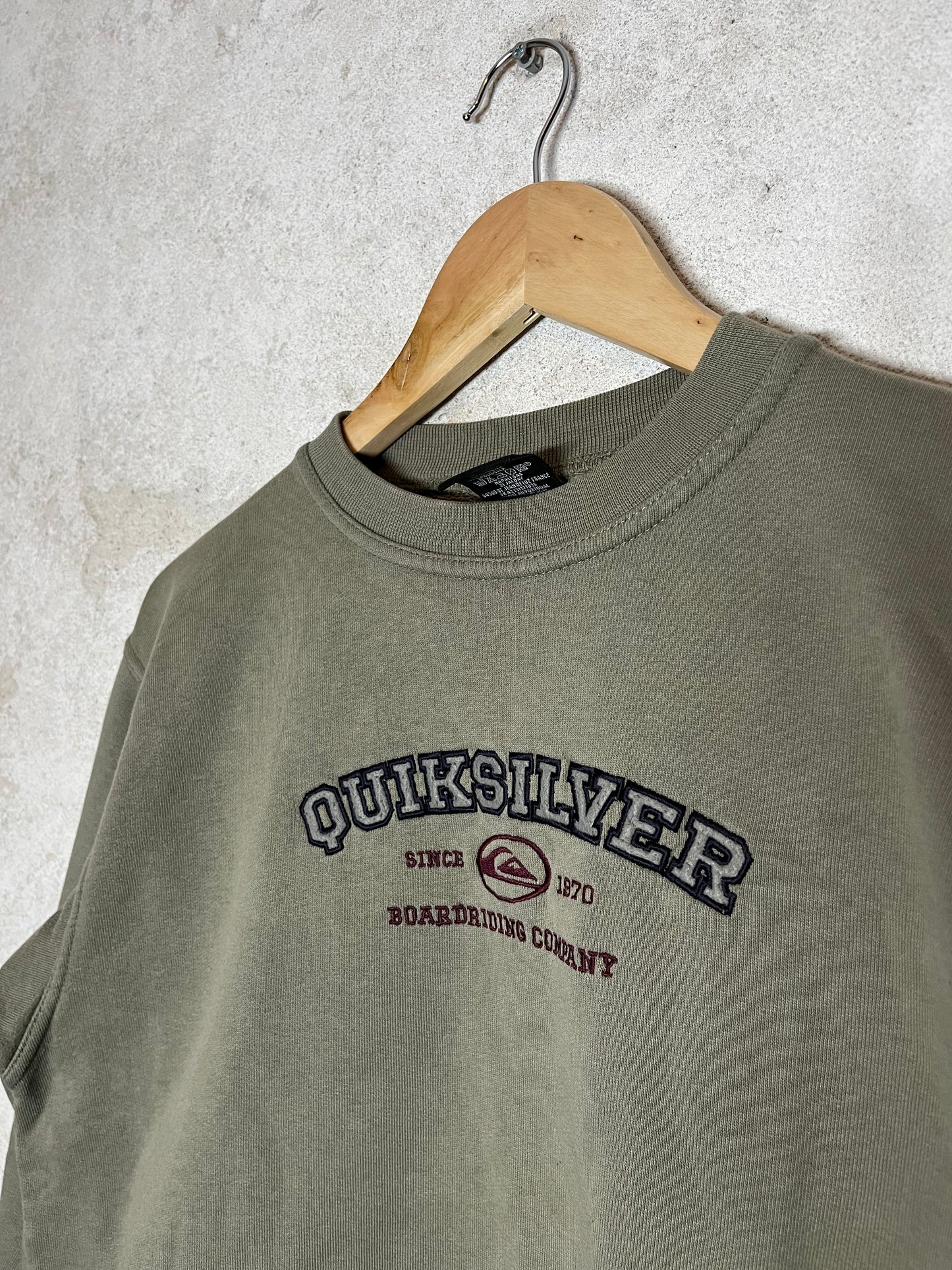 Quiksilver vintage retro 90s 2000s sweatshirt - XS