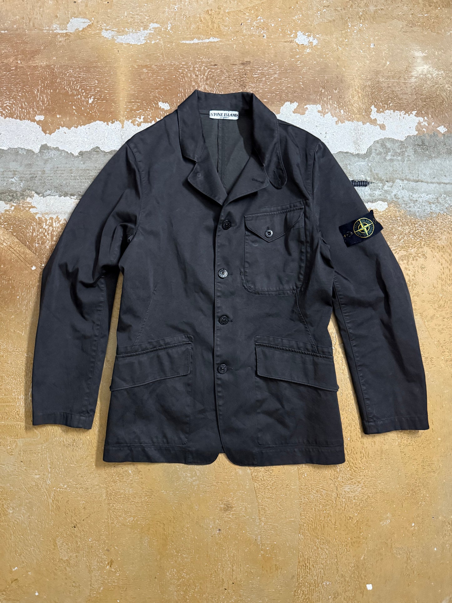 Stone Island SS06 Resined cotton chore jacket - S