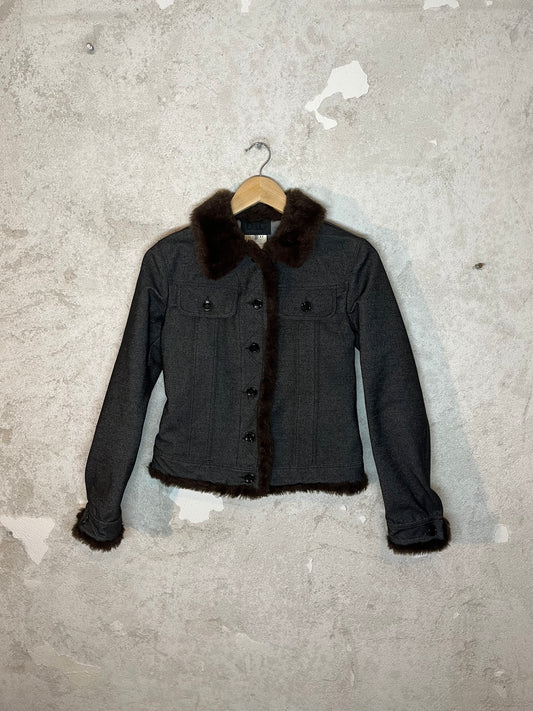 Dolce & Gabbana vintage faux fur jacket 