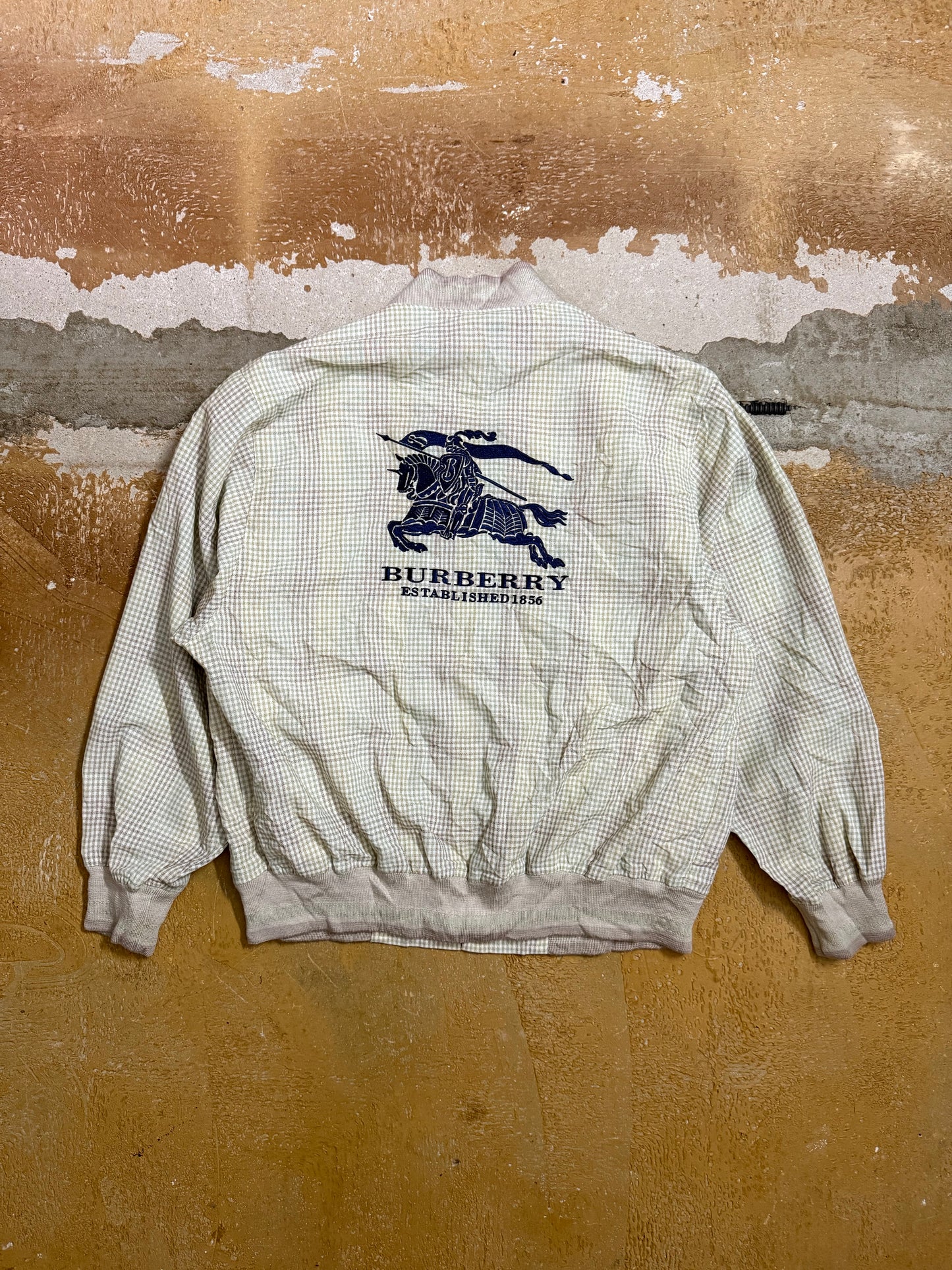 Burberry vintage prorsum embroidered harrington jacket - S