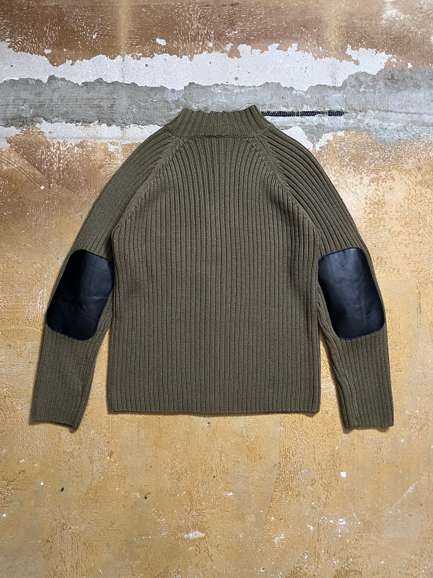 Vintage Oakley knit zip-up sweater - L