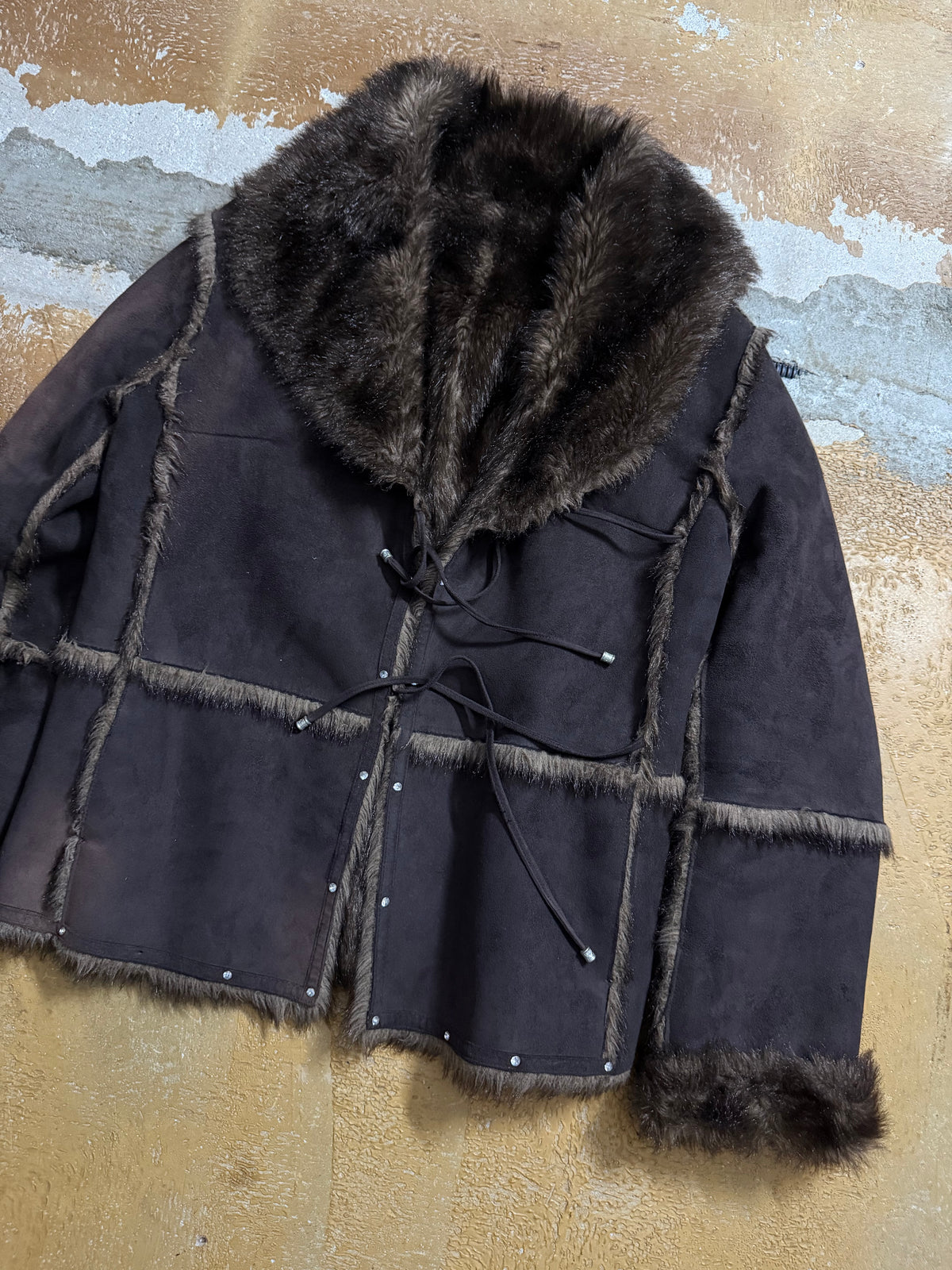 Balmain vintage fur jacket - M