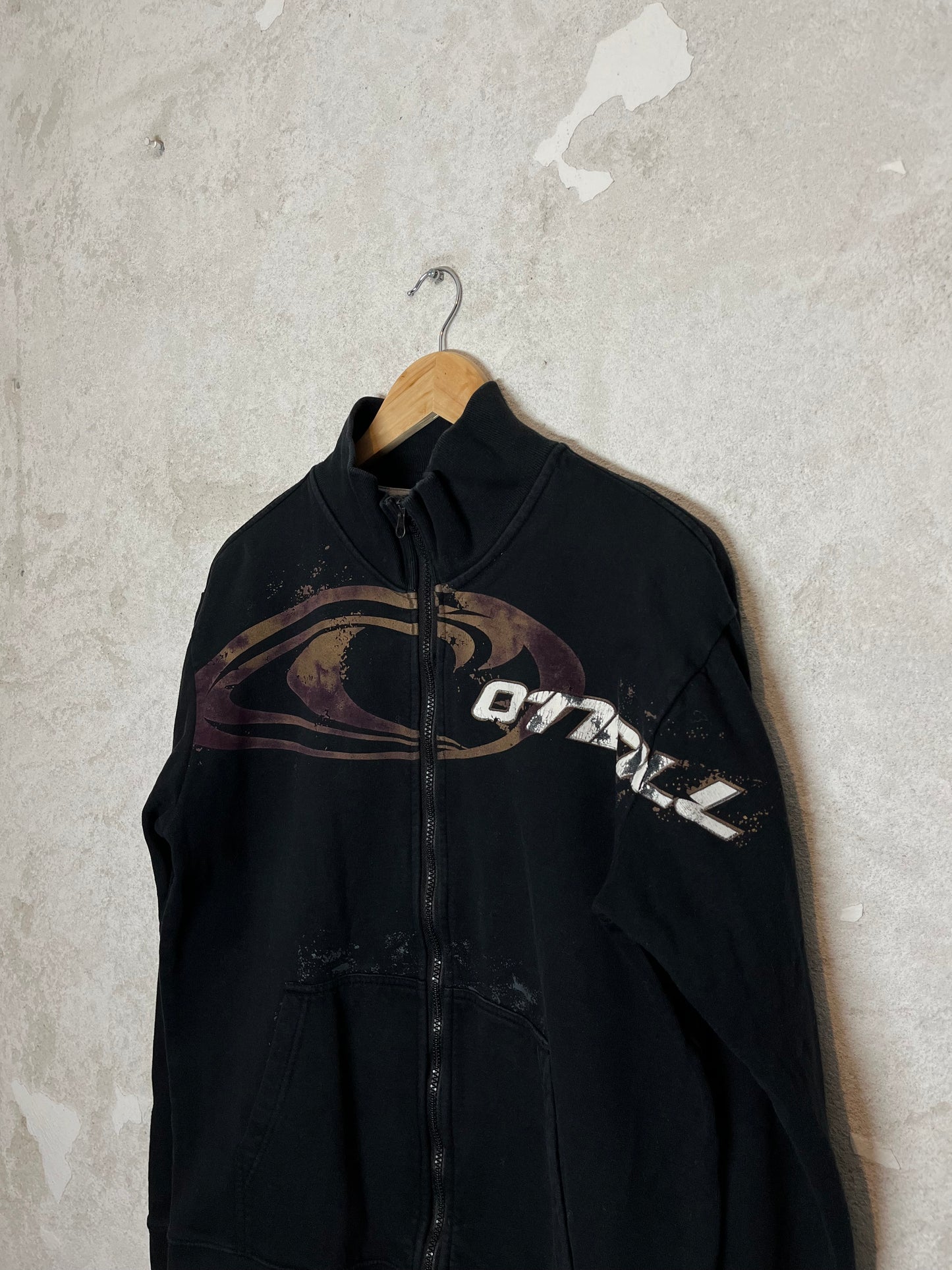 O'neill vintage 90s surf skate zip-up sweater