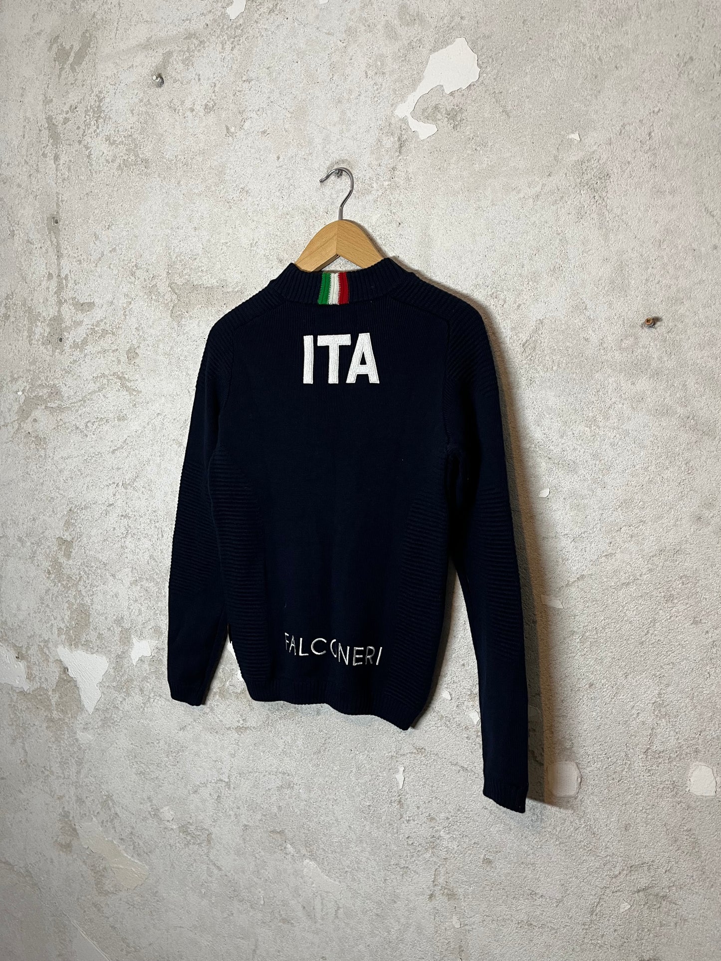 Kappa vintage heavy knit Italia Audi sweater - XS