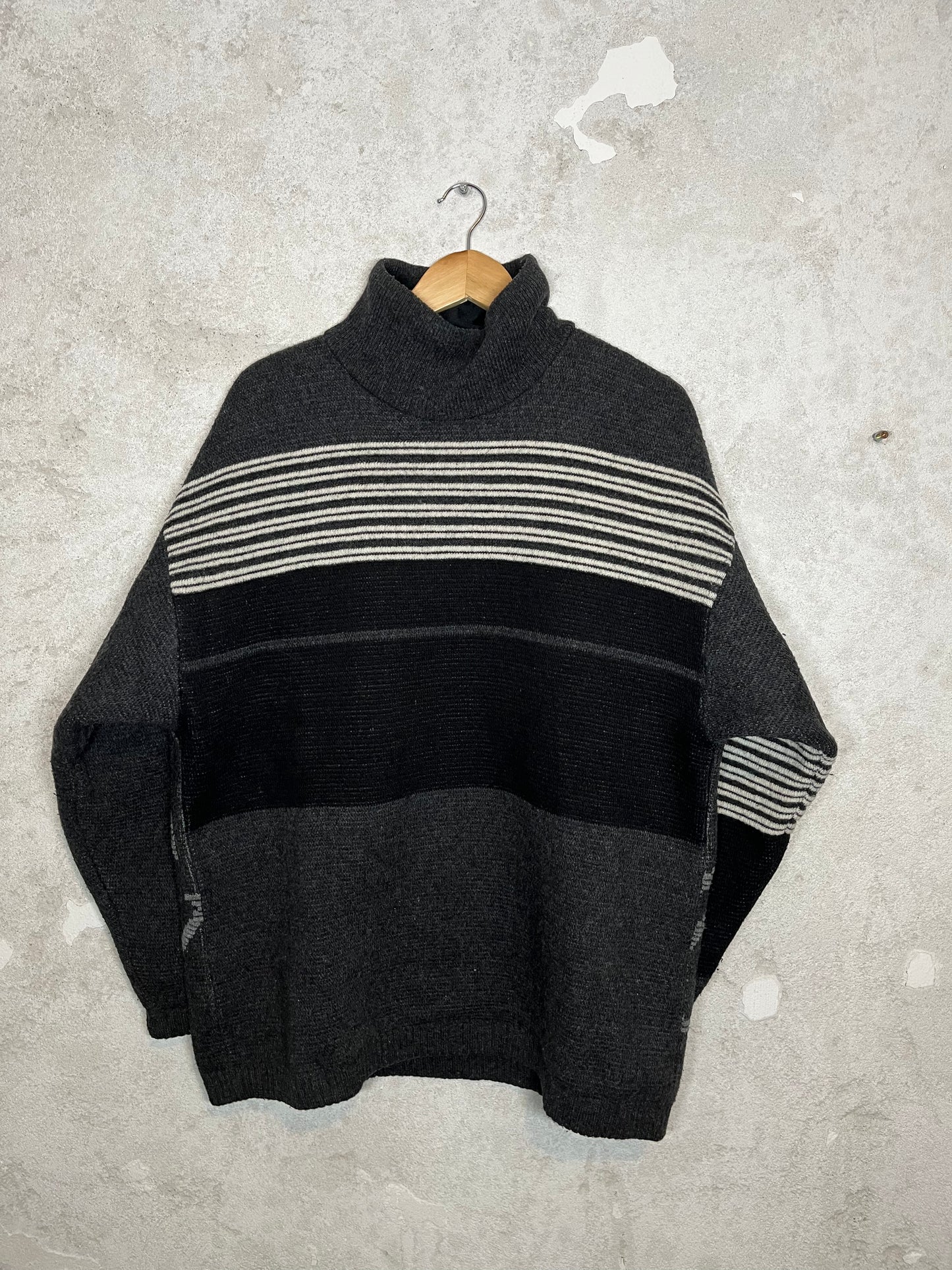 Oxbow heavy knit ski snowboard sweater - L