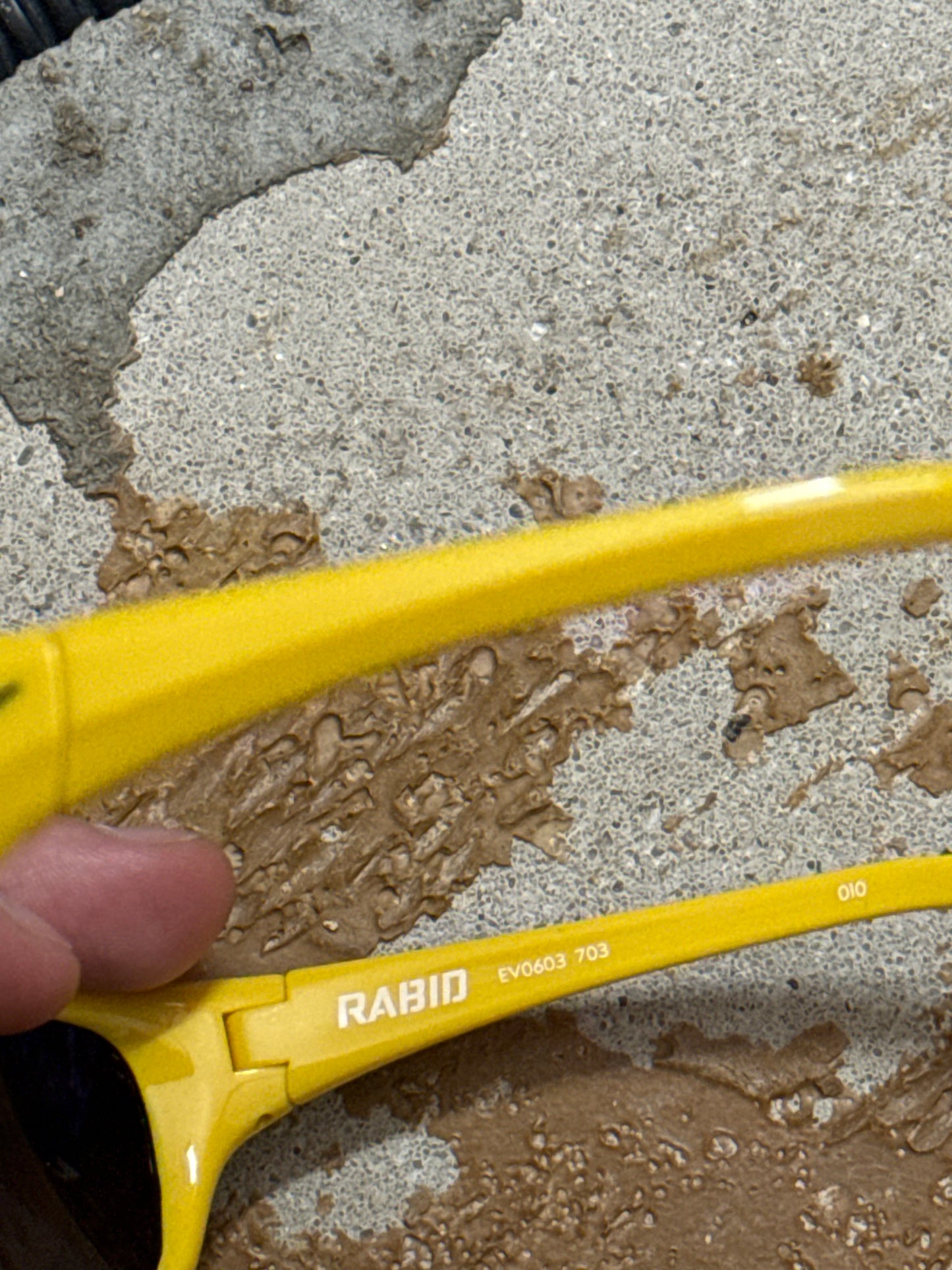 Vintage yellow Nike Rabid EV0603 703 sunglasses