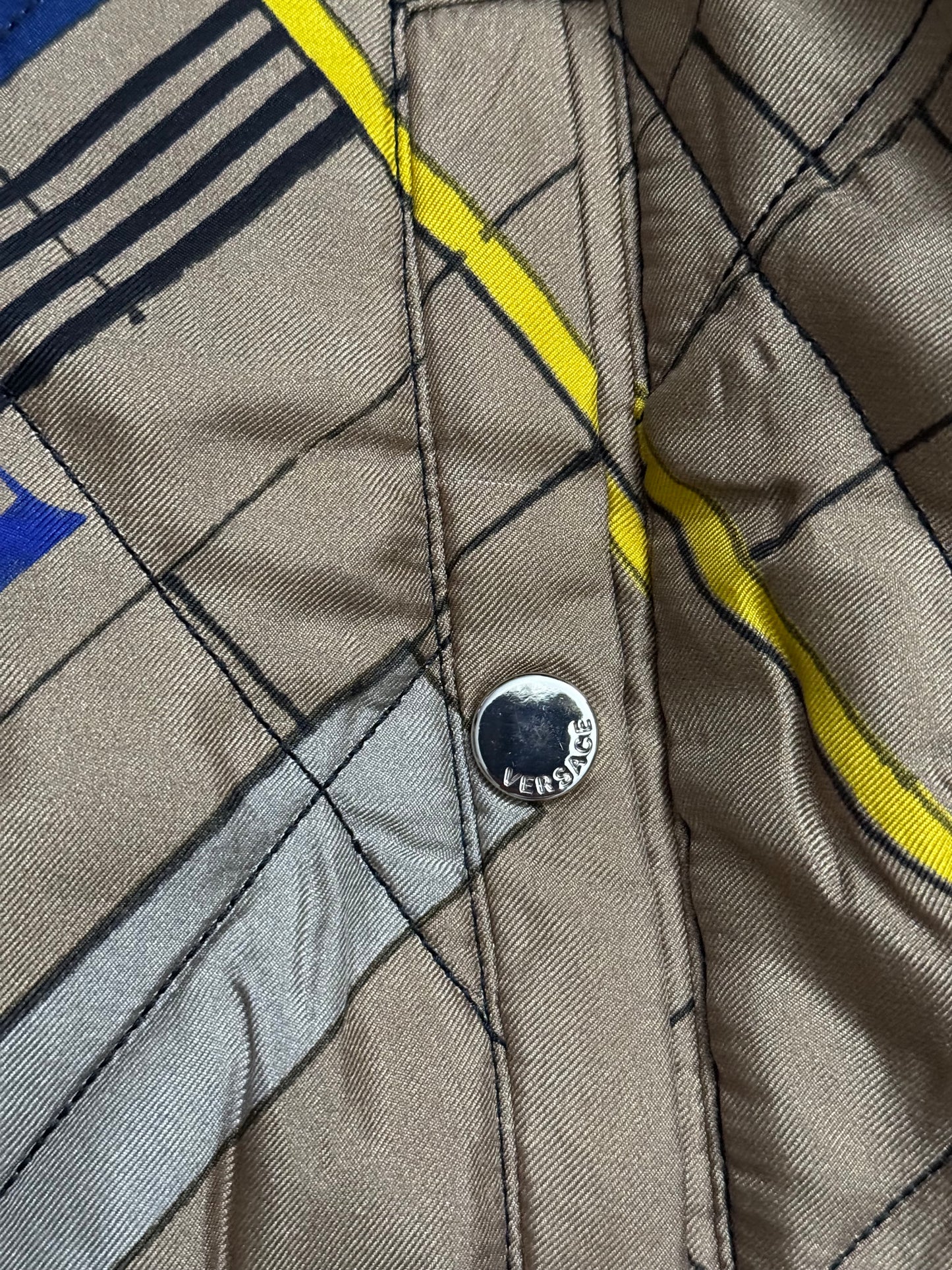 Versace vintage baroque bomber jacket - M