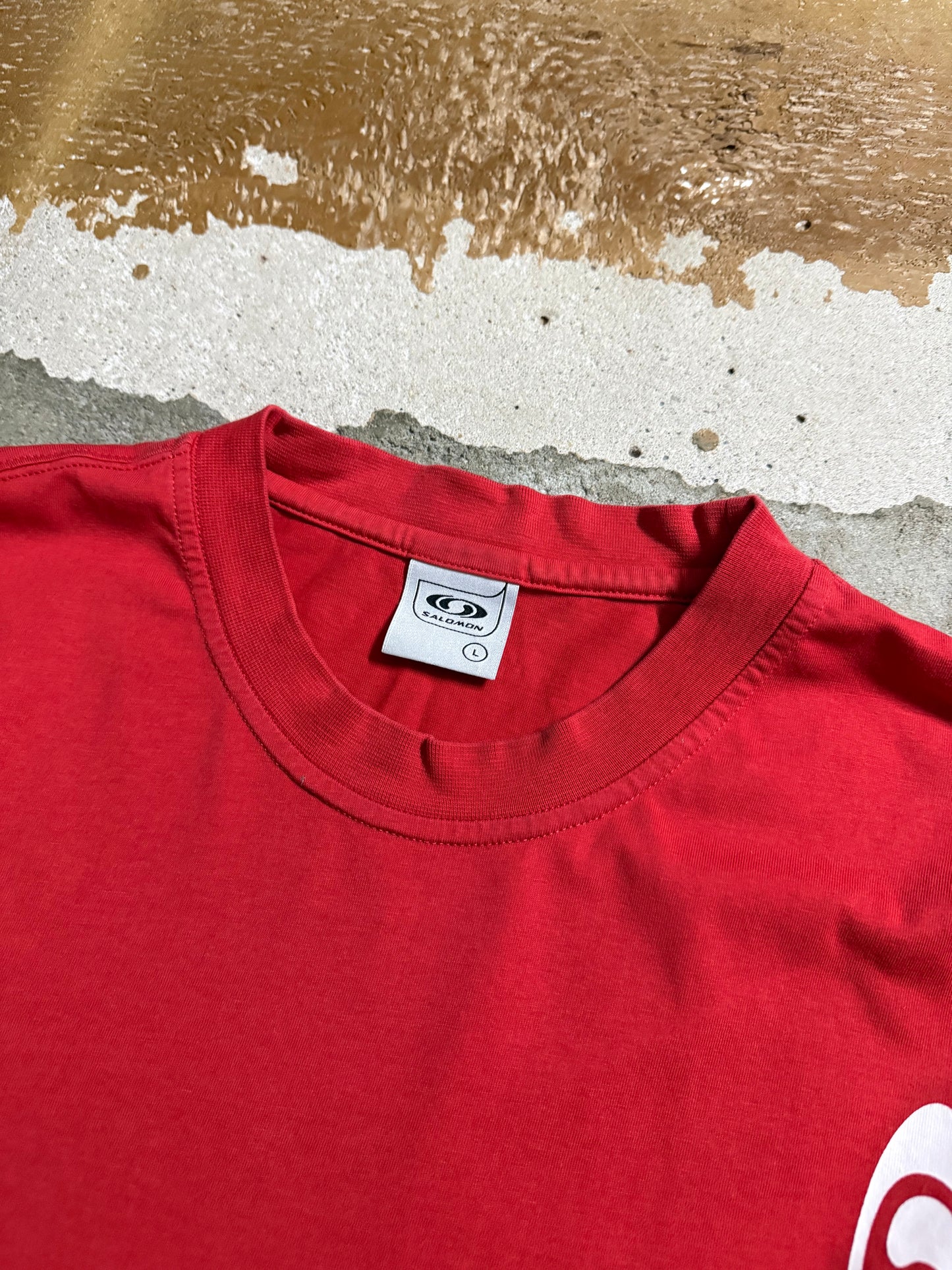 Salomon vintage rare longsleeve shirt - L