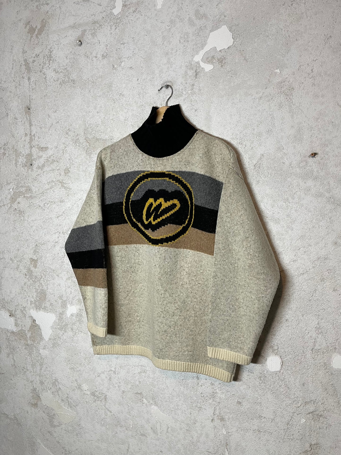 Oxbow vintage ski knit sweater - M