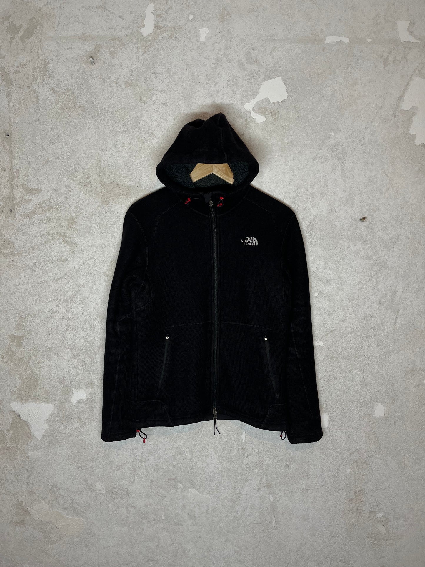 The North Face vintage 2000s retro hooded sweatshirt fleece