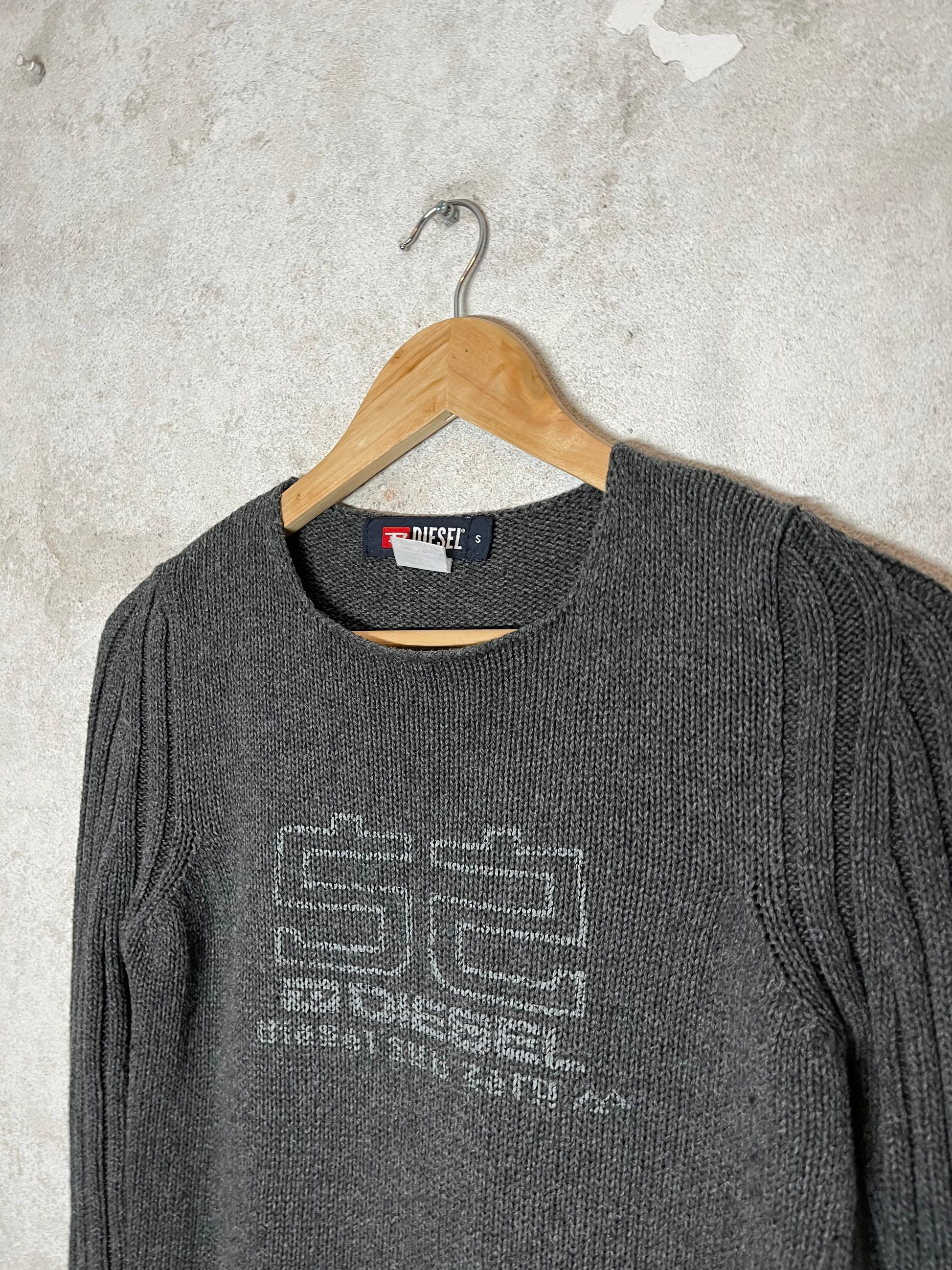 Diesel vintage 90s retro 2000s sweatshirt sweater