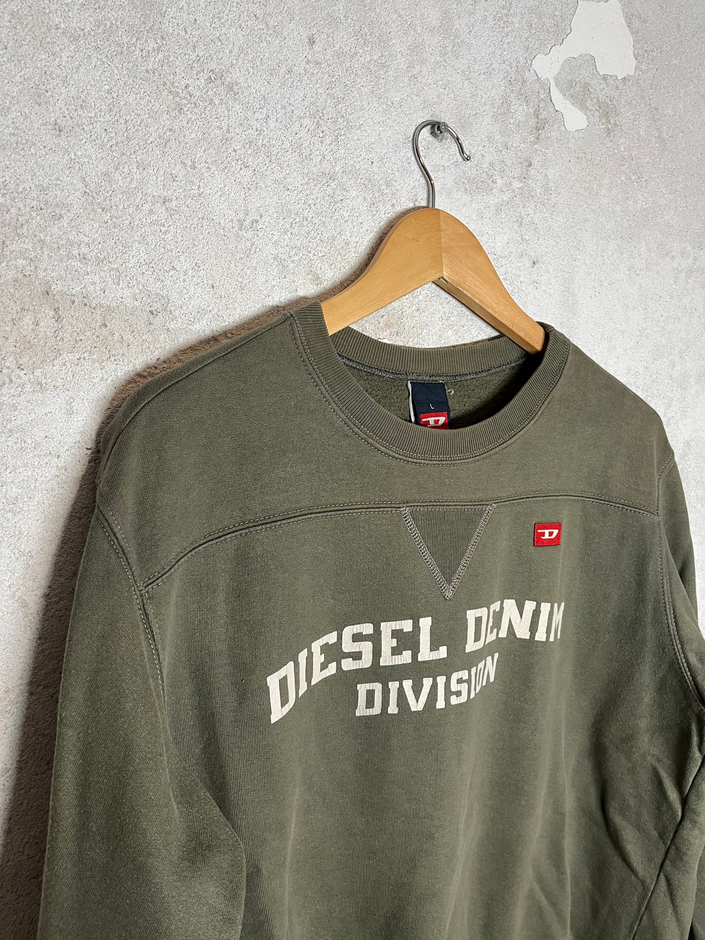 Diesel vintage 2000s retro sweatshirt - S