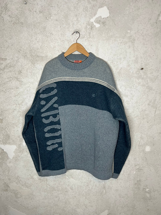 Oxbow vintage retro ski heavy knit sweater - XL