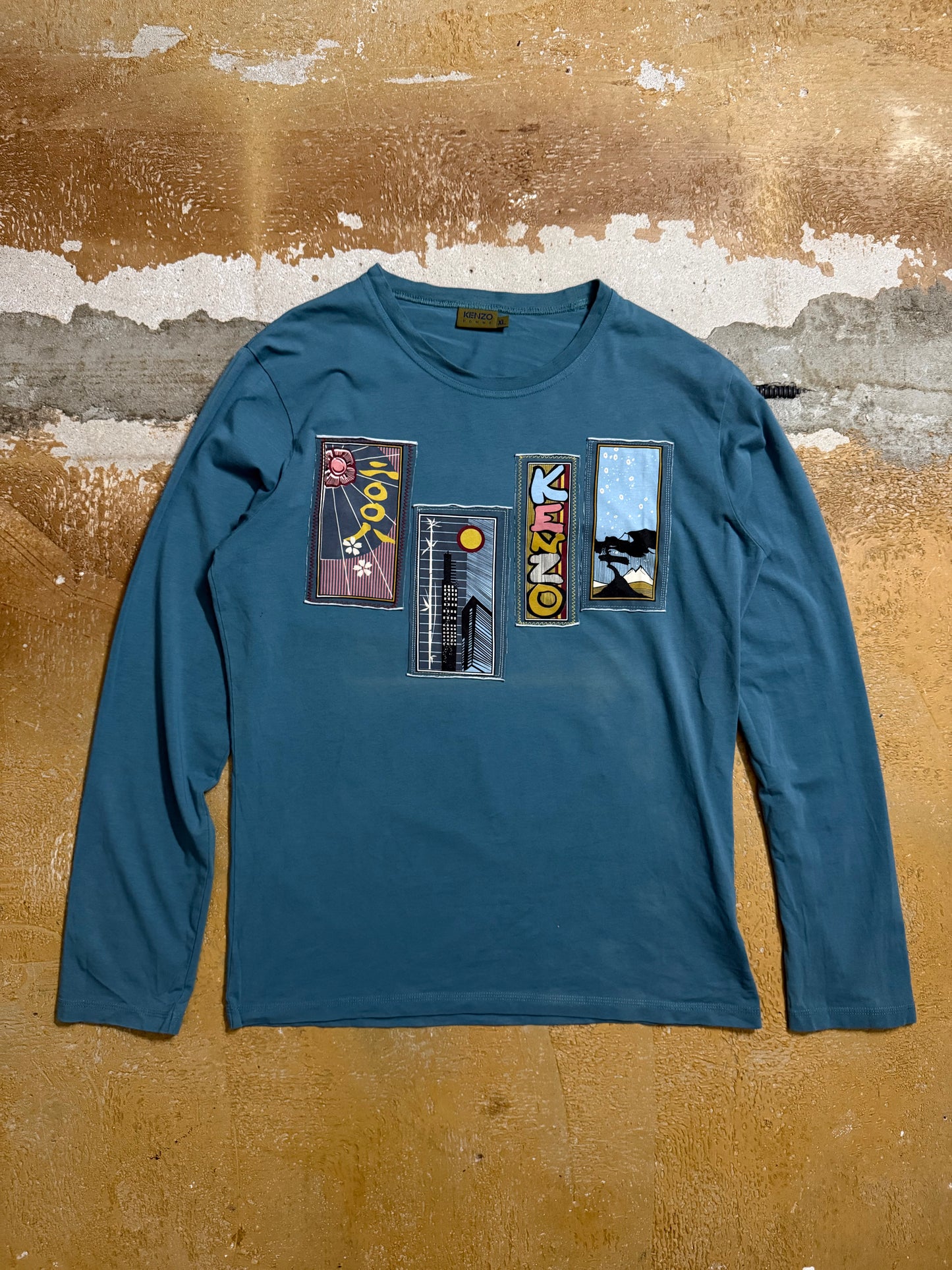 Kenzo vintage asia longsleeve - L