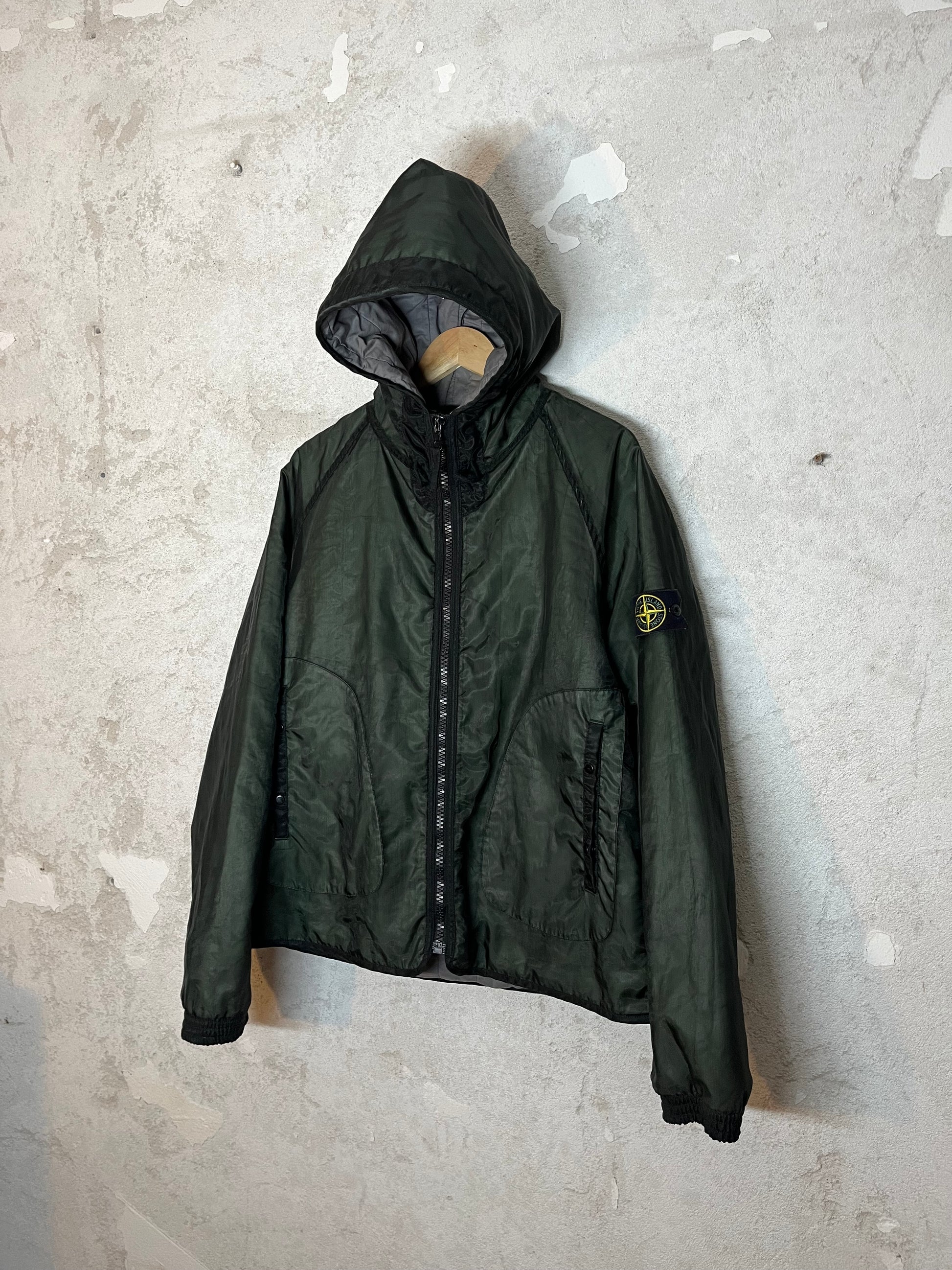 Stone Island Monofilament SS’03 vintage jacket green