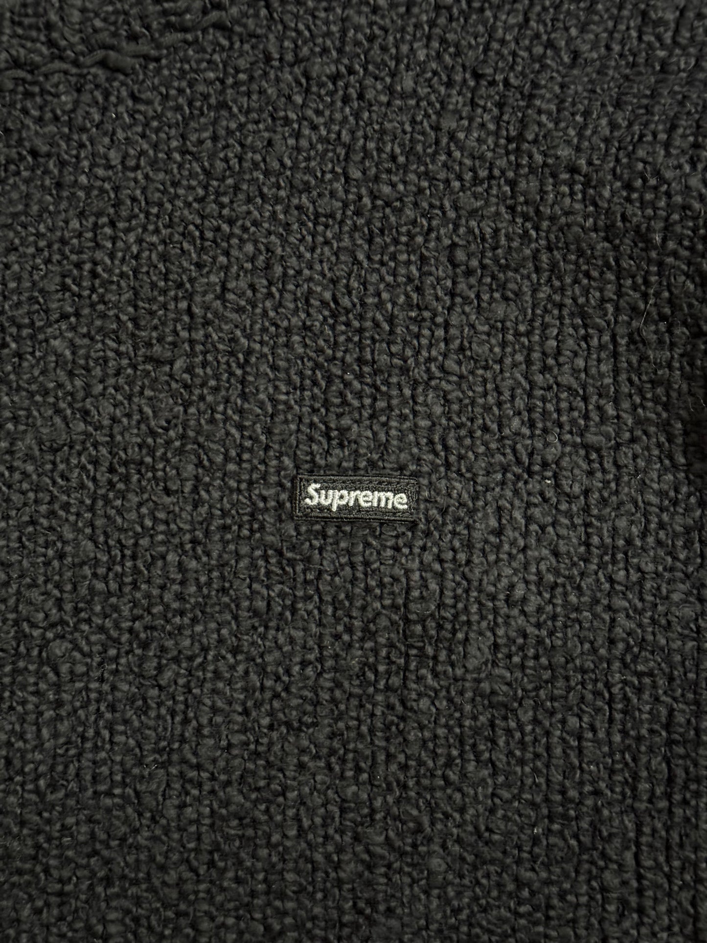 Supreme small boxlogo knit sweater - S