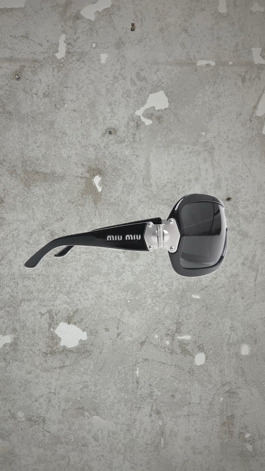 Miu Miu vintage shield sunglasses + box